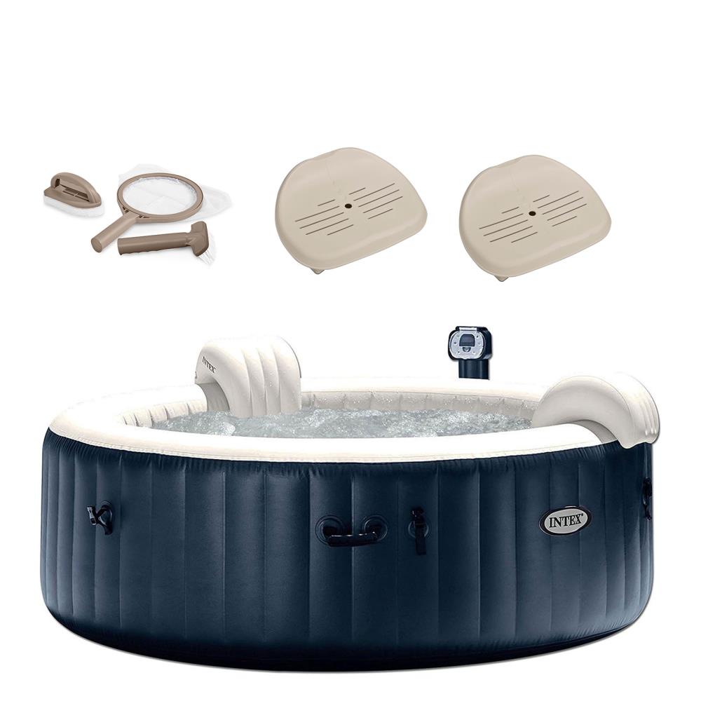Intex 172722 6-Person 170-Jet Round Inflatable Hot Tub