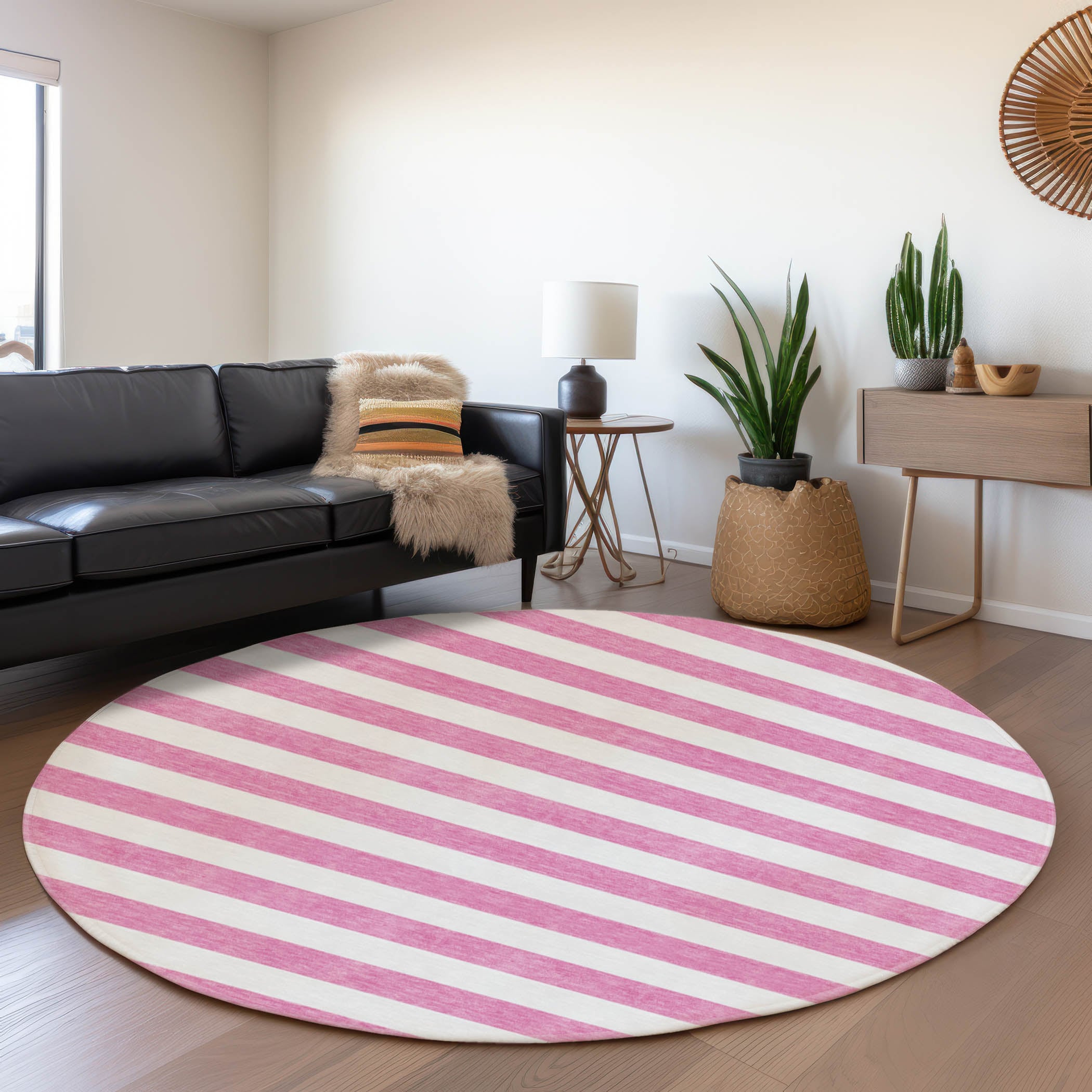 Addison Rugs AMF516PP3X5 Mayfield AMF516PP 3 x 5 (ft) Loomed Polyester Purple Rectangular Indoor Abstract Machine washable Area rug