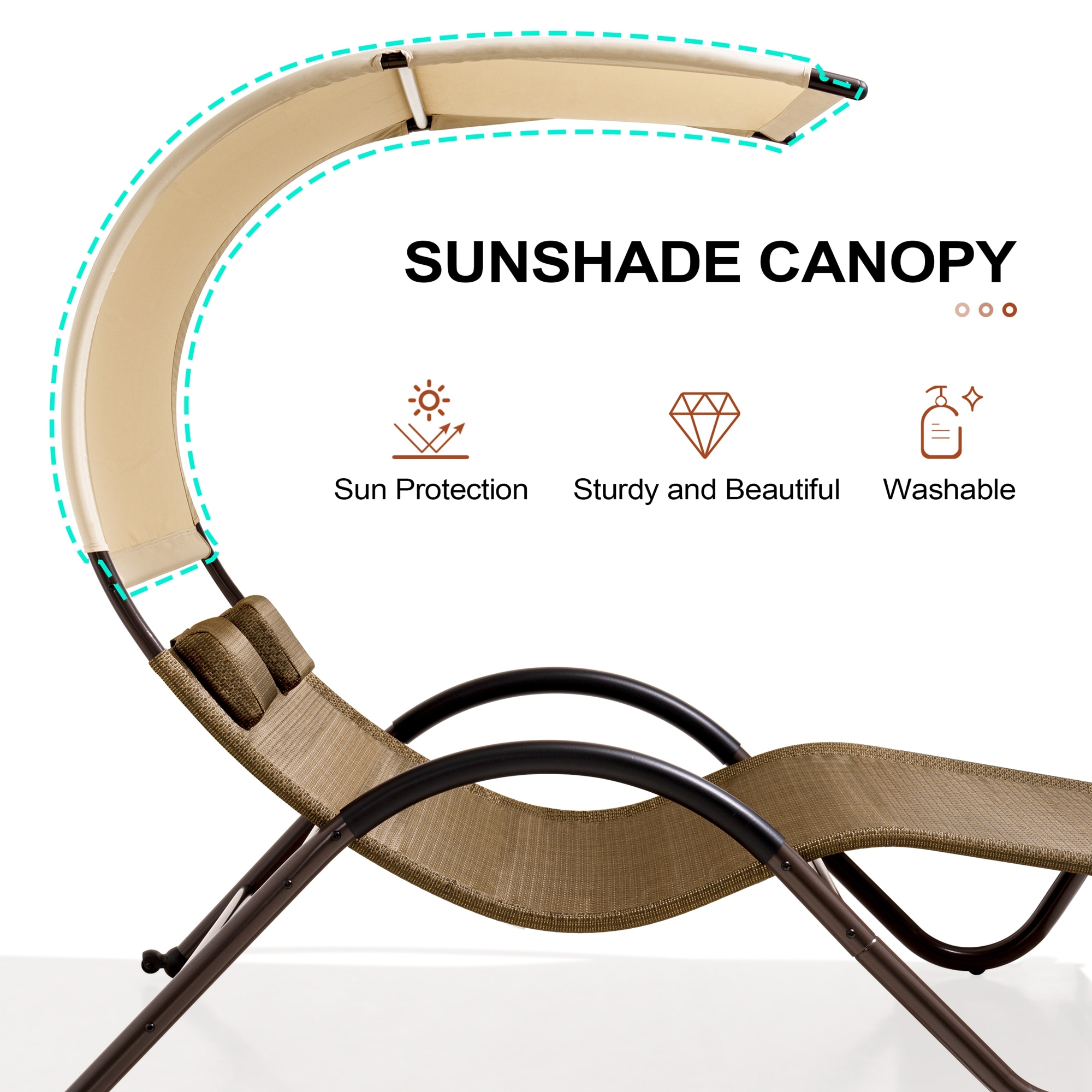 Crestlive Products CL-LG023BRN Patio-Chairs - View #5