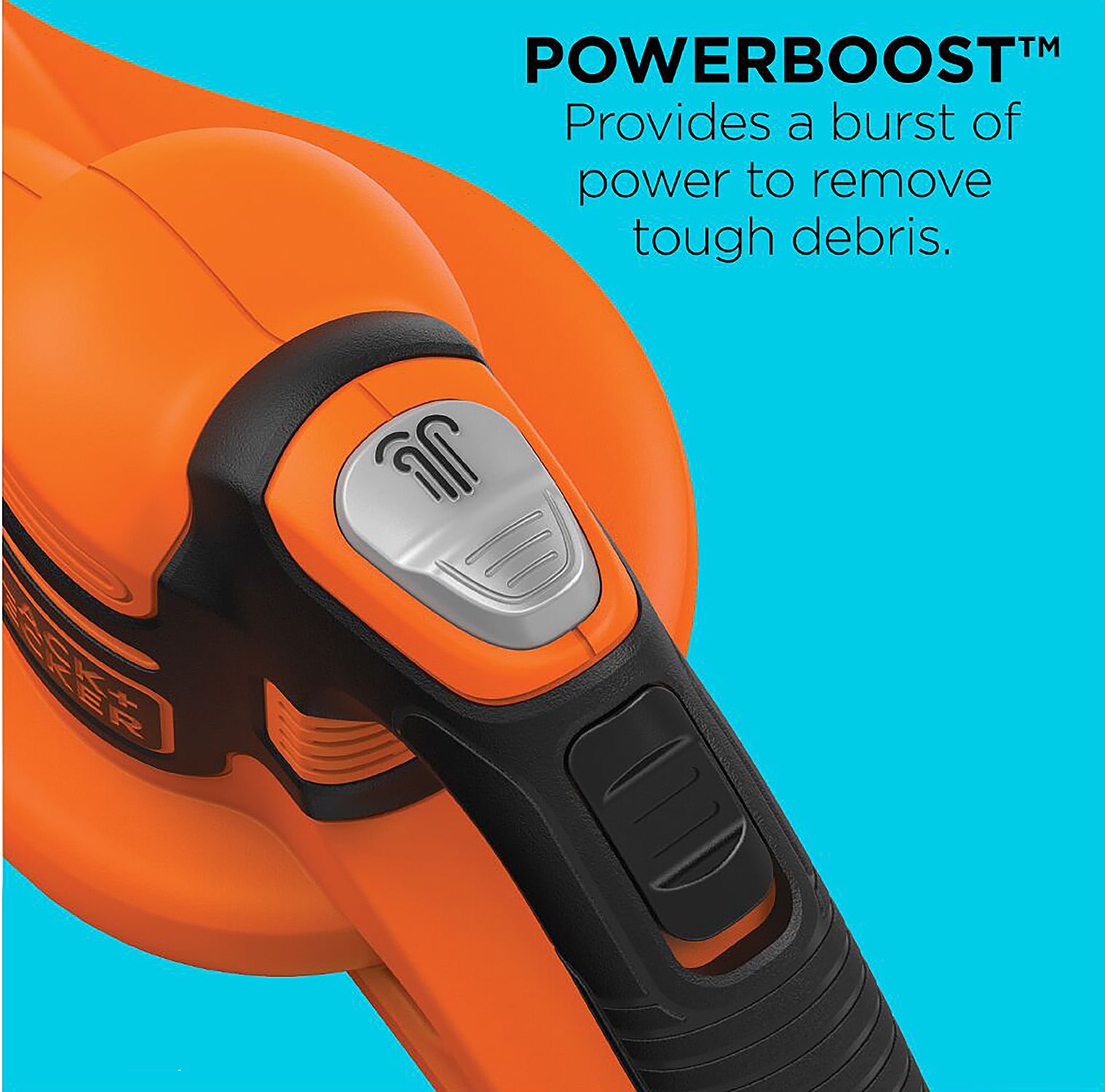 Black & Decker PowerBoost Lithium-Ion Sweeper Kit w Battery Charger LSW321