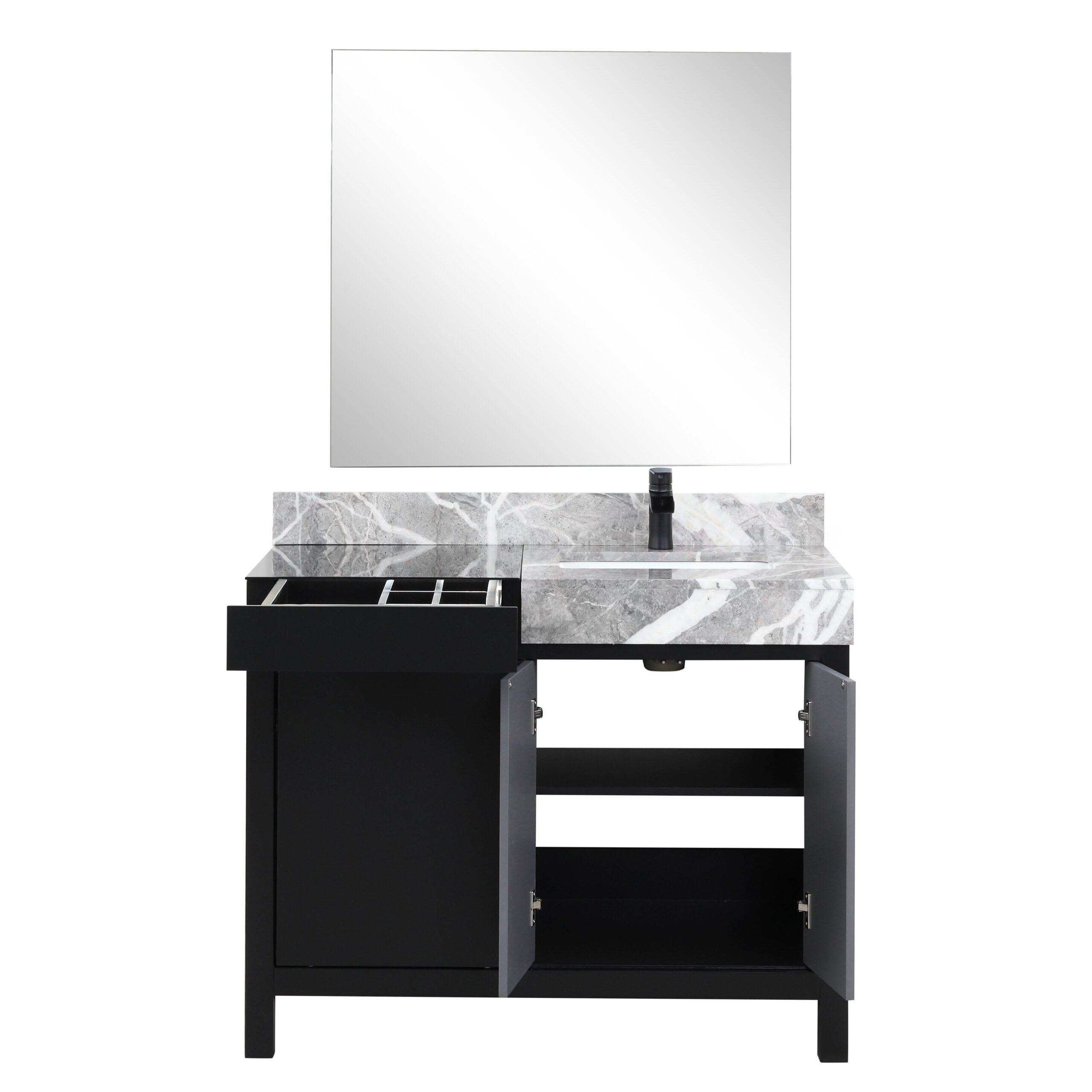 Lexora LZ342242SLISM34FCM Bath-Vanity-Combo - View #6