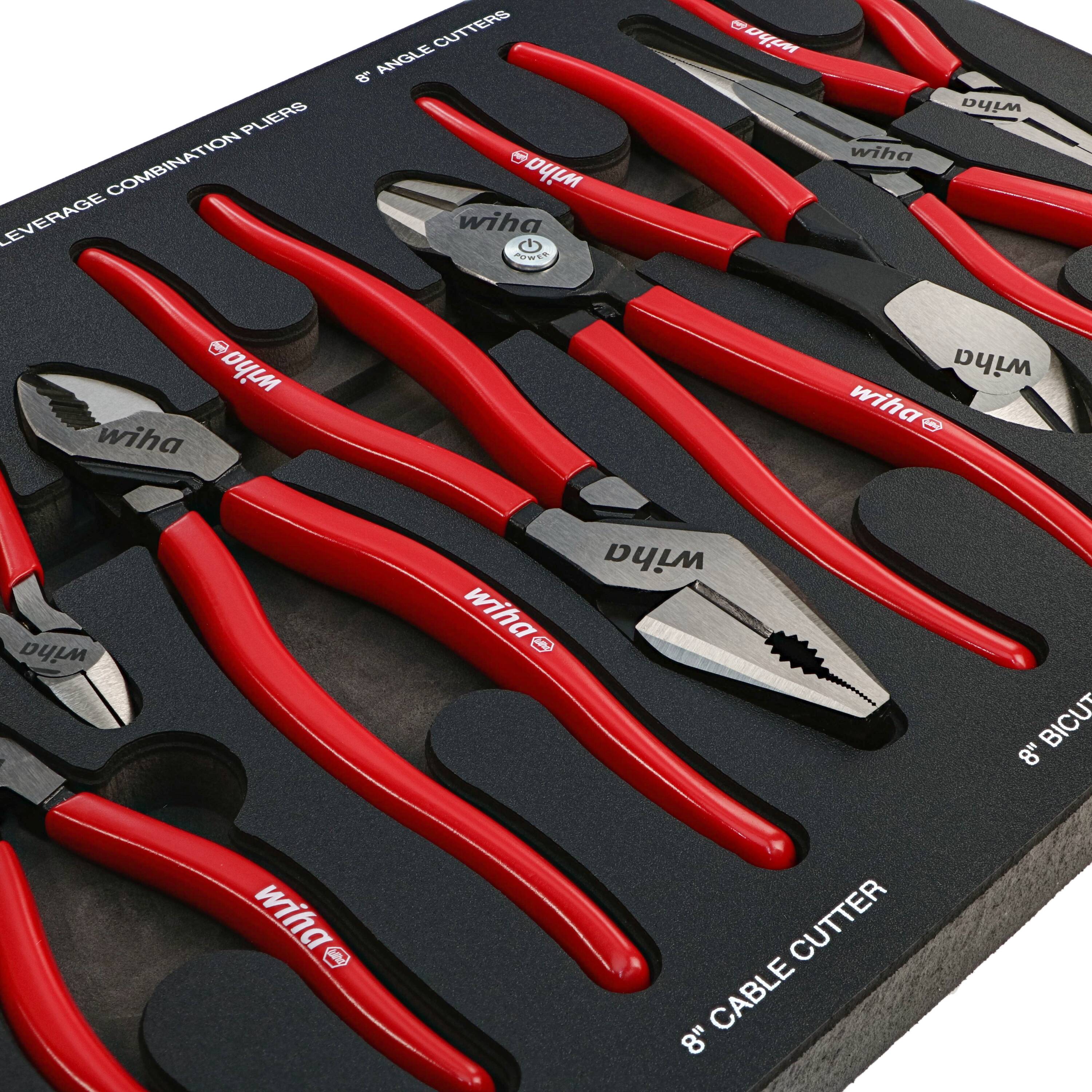Wiha Classic Grip 8-Pack Assorted Pliers in the Plier Sets department at 