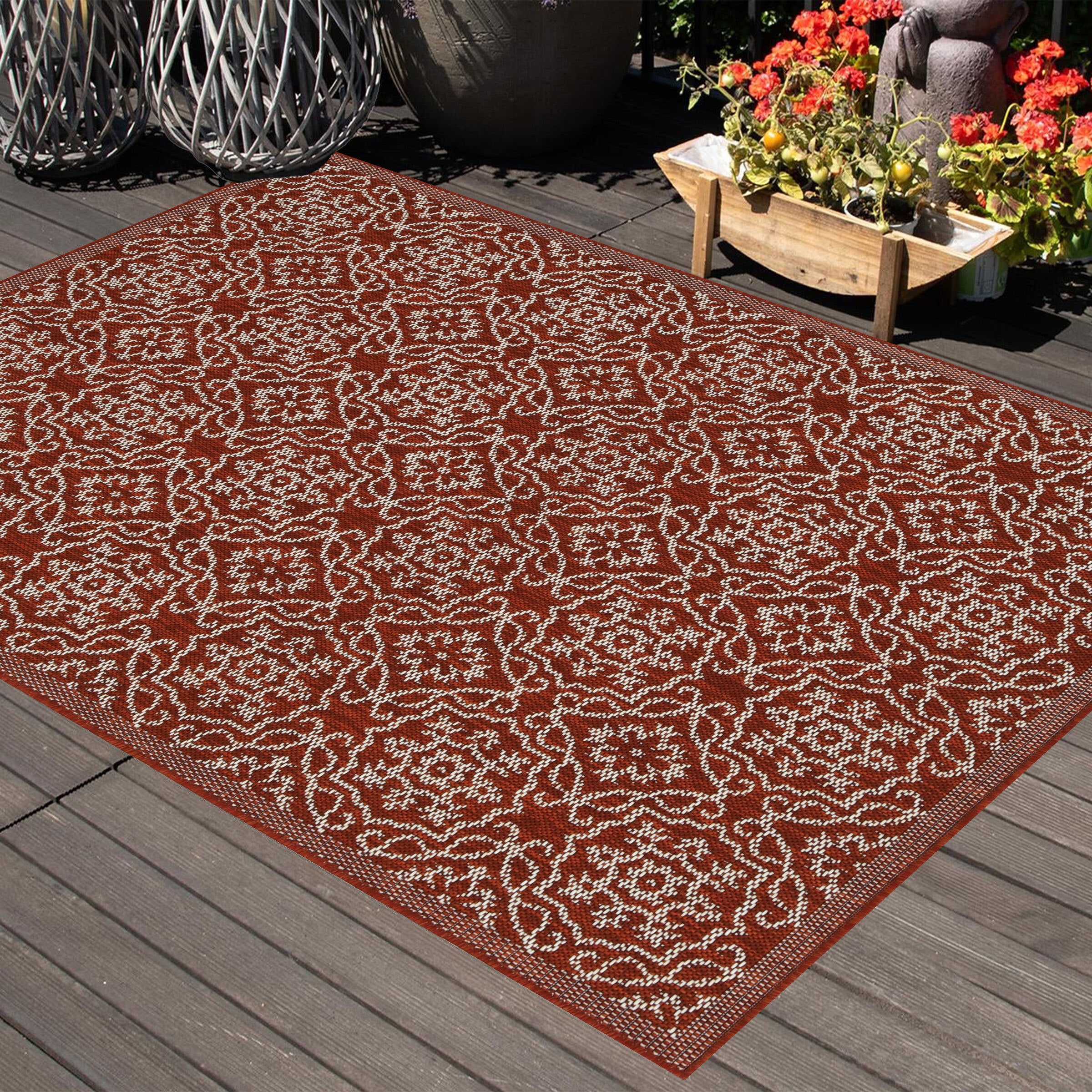 Playa Rug PLY-ELZ-RED-10X13 rugs - View #7
