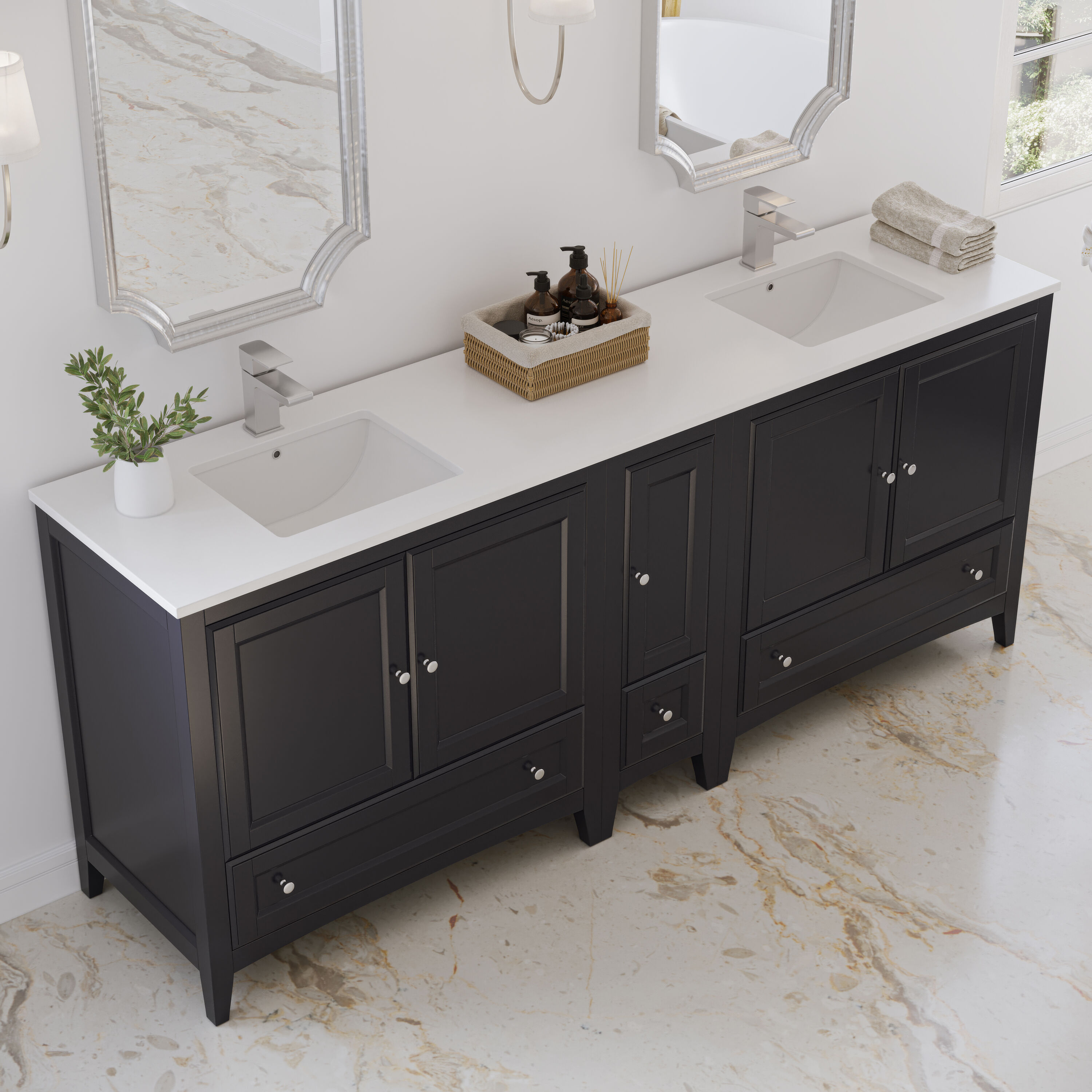 Fresca FCB20-361236ES-CWH-U Bath-Vanity-Combo - View #4