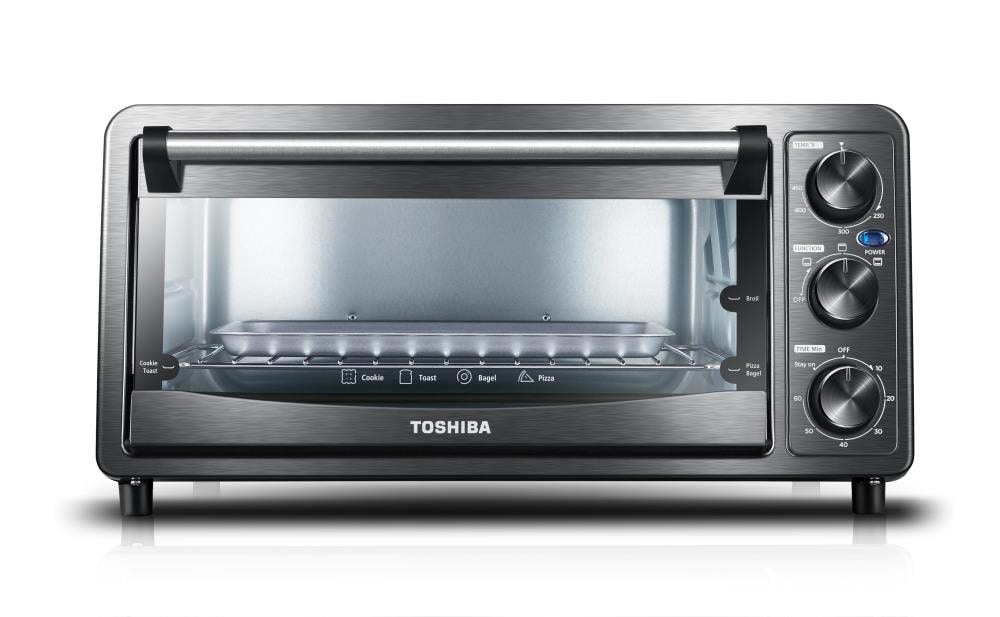 Toshiba 6-Slice Stainless Steel Convection Toaster Oven at