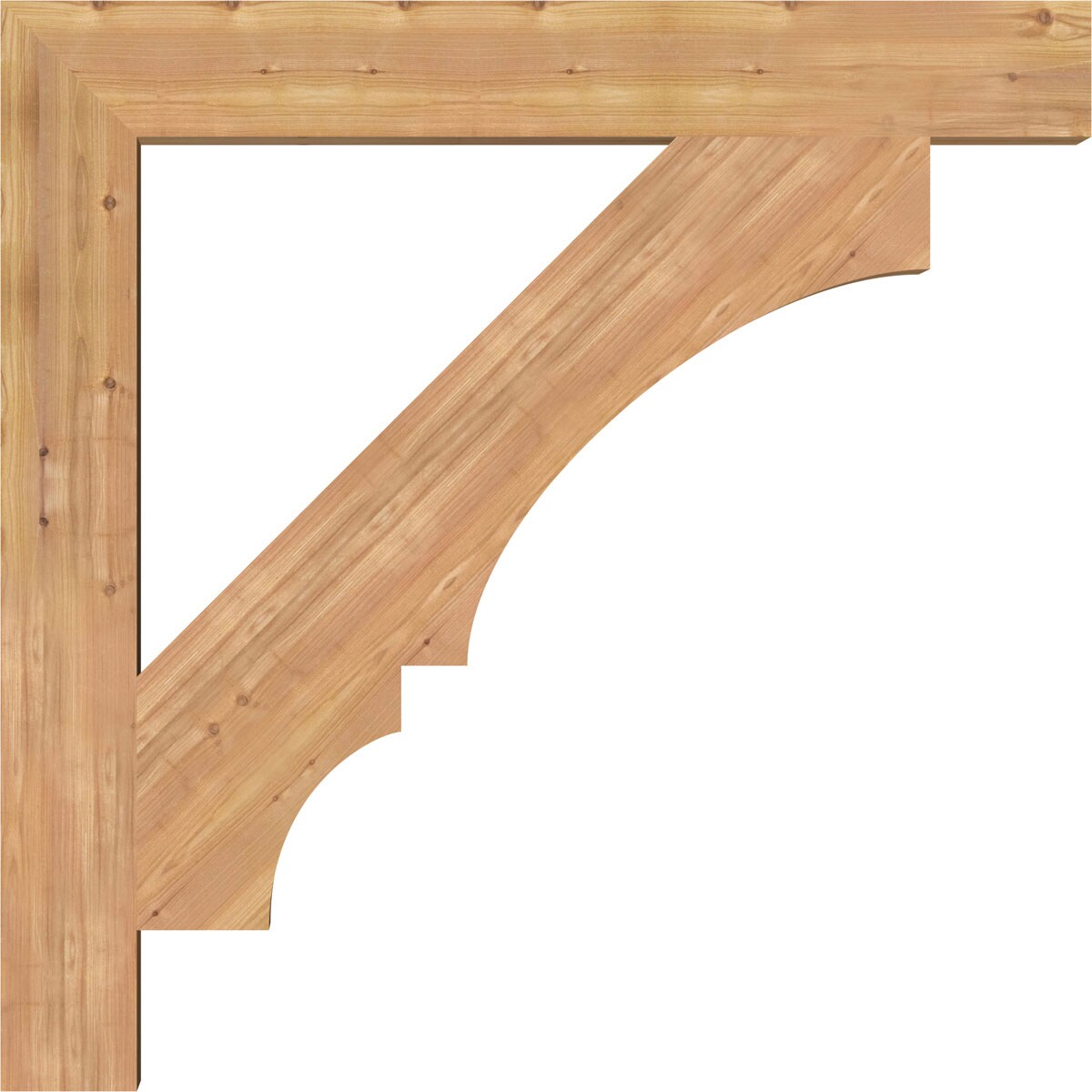 Ekena Millwork BKT06X44X44BOA05SWR Exterior-Brackets-Braces - View #3