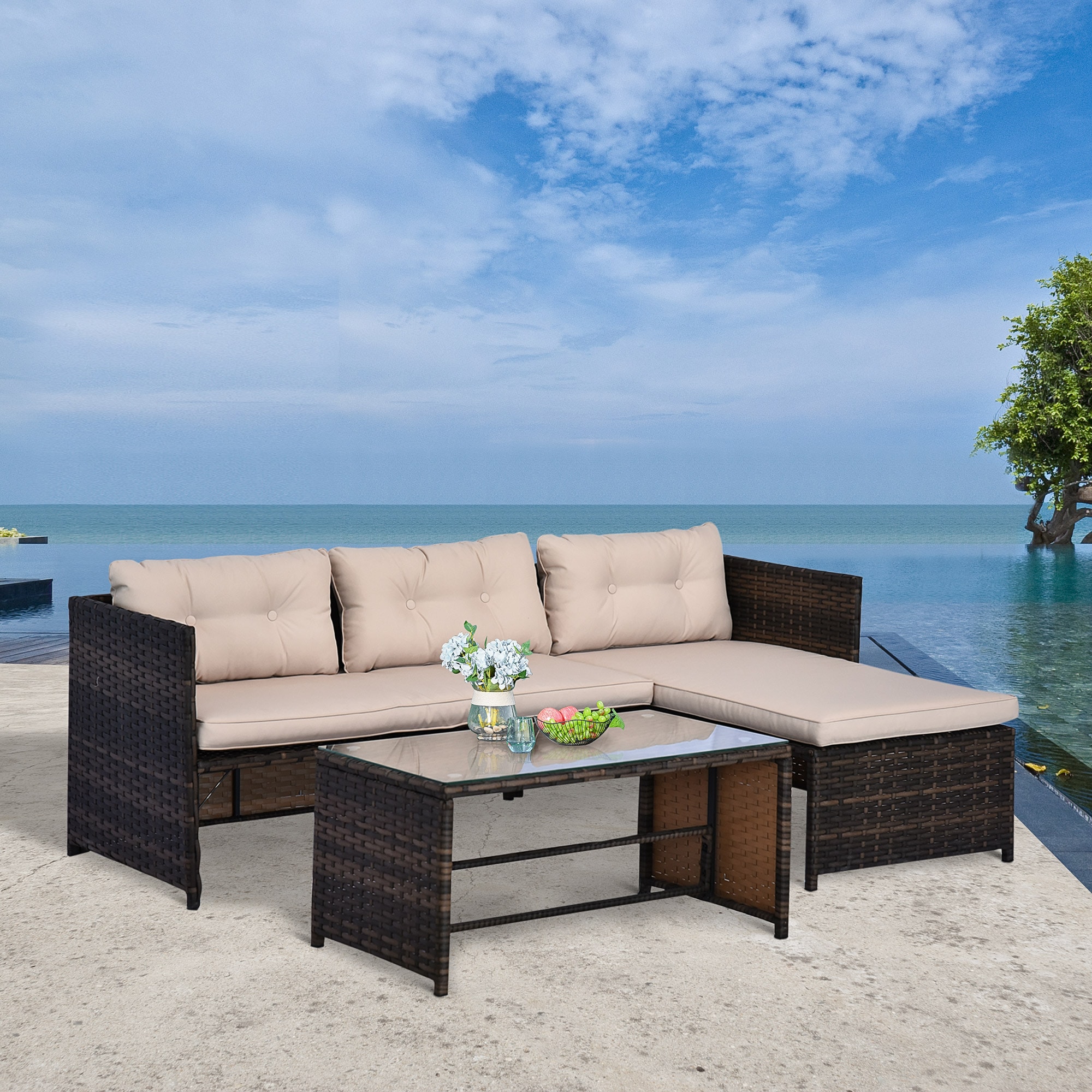 Bybafun YA3800110 Patio-Sofas-Daybeds - View #2