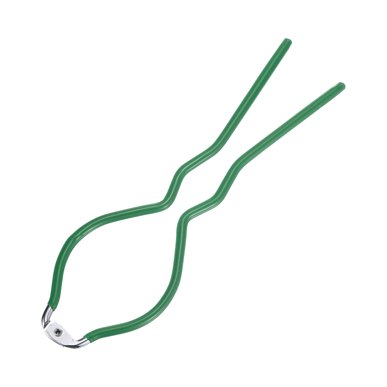 Unique Bargains 1pcs 10.8inch x 3.1inch Bottle Wrench Jar Opener Wrench Canning Jar Wrench Made of Plastic and Stainless Steel Green #S26042401UX0348