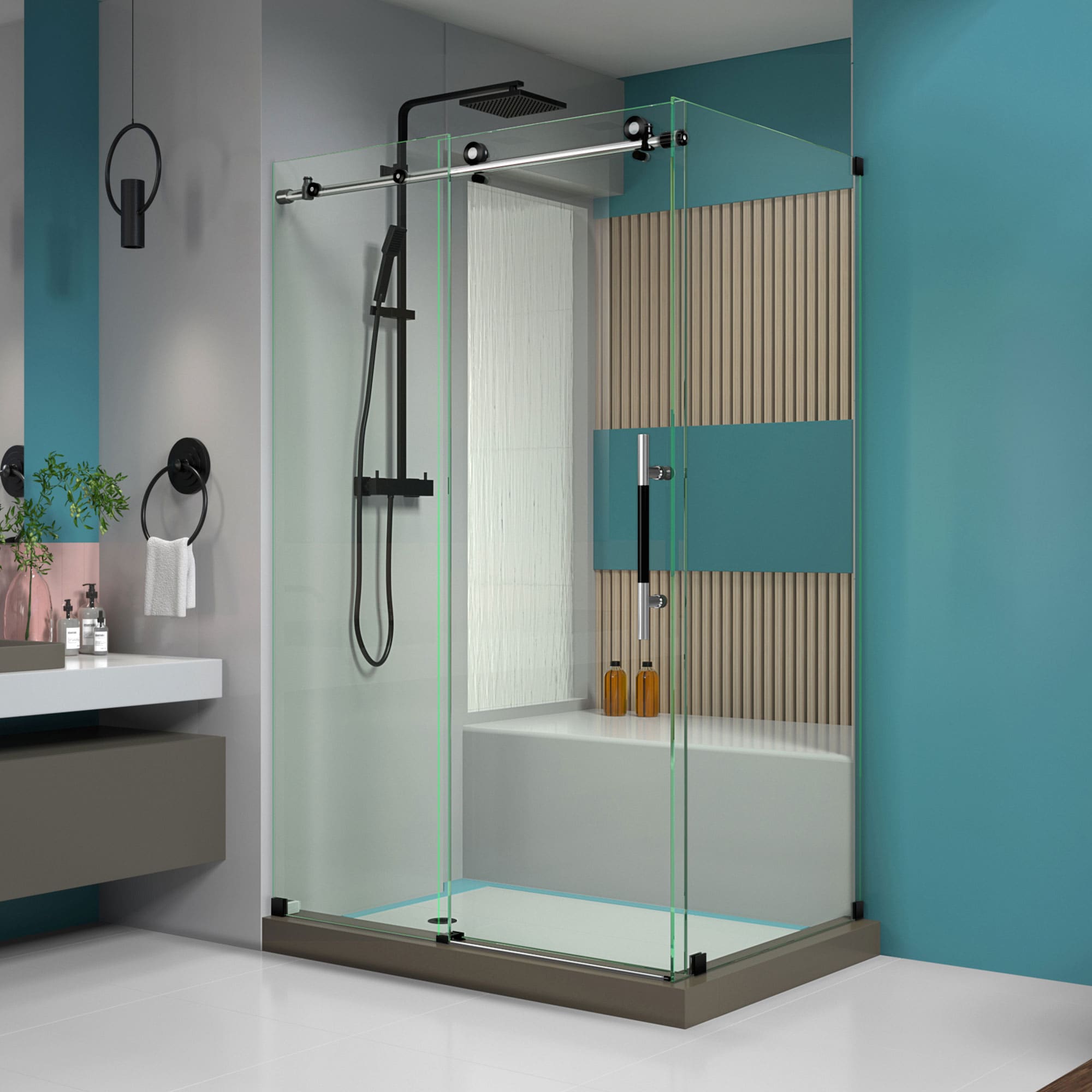 DreamLine SHEN-6134480-18 Shower-Doors - View #2