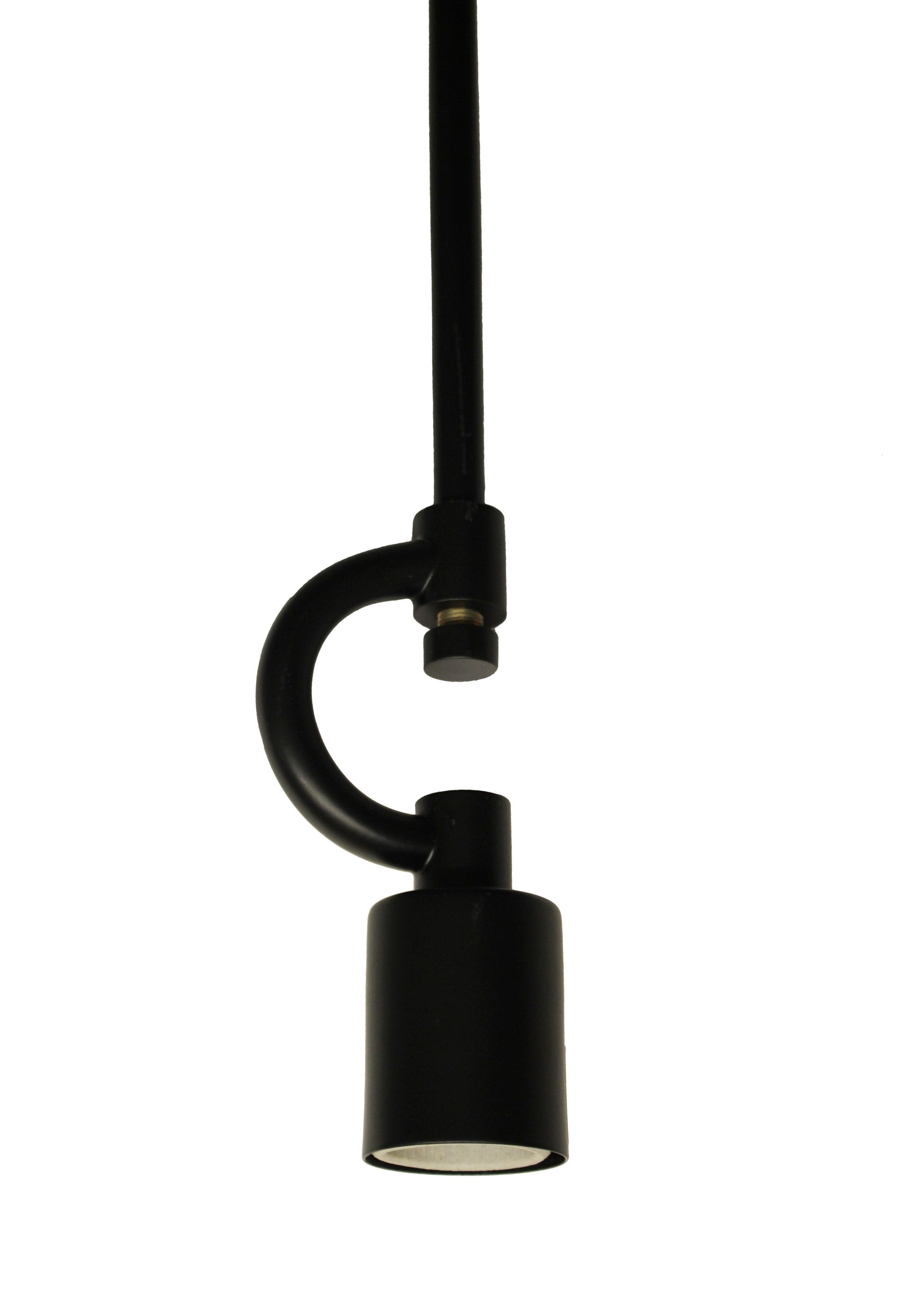 LOBREG 19.25 in Matte Black Vintage Ceiling Hanging Light Fixture with Fabric Cord  3 Lights Pendant Light Fixture(E26 Bulb Base)