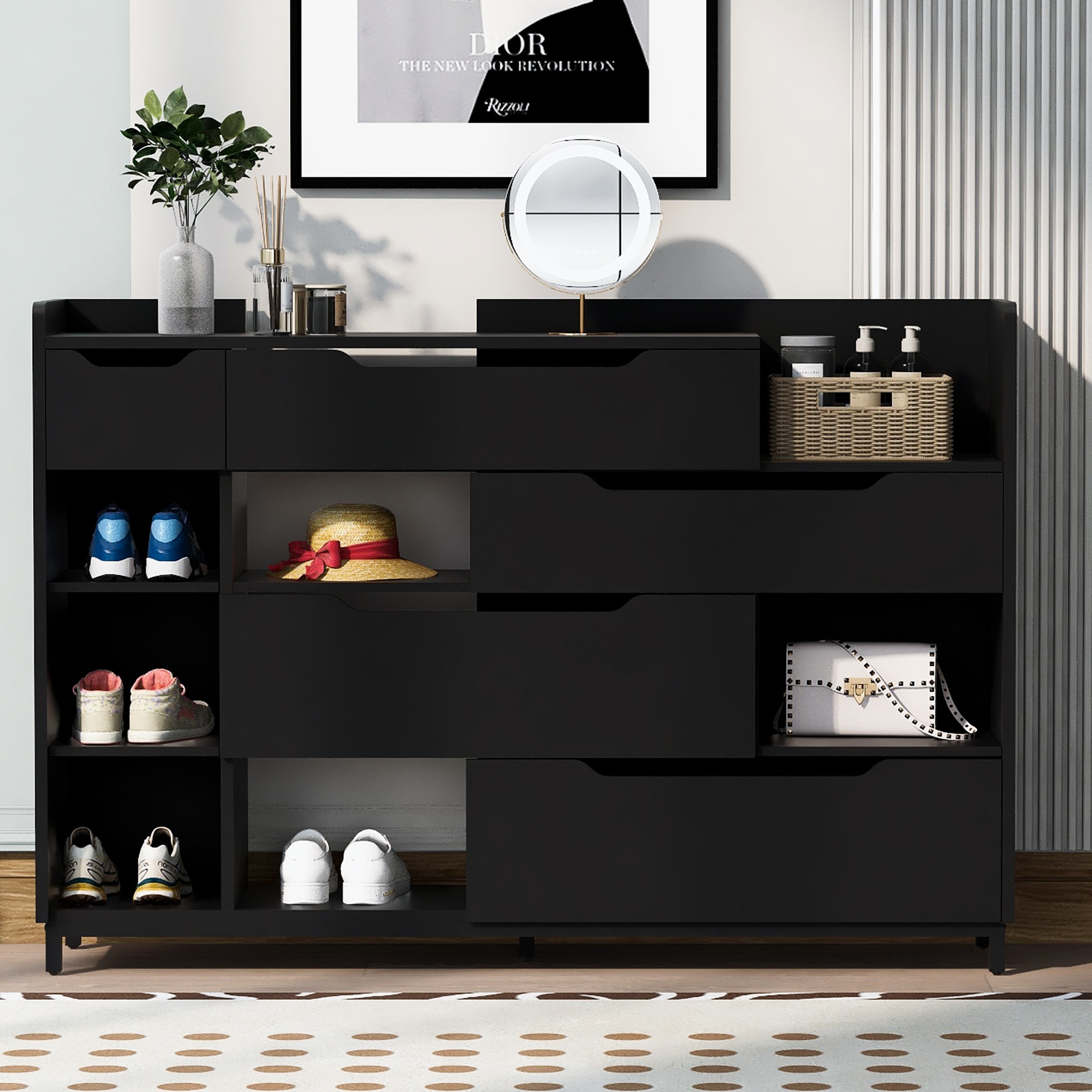 ModernLuxe L-SJ000120AAB Shoe-Racks - View #2