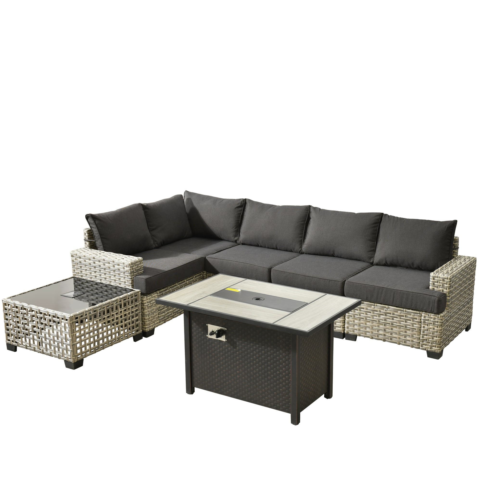 ALTRIGUS 6L-CFP03-TBS107-AL Patio-Conversation-Sets - View #2