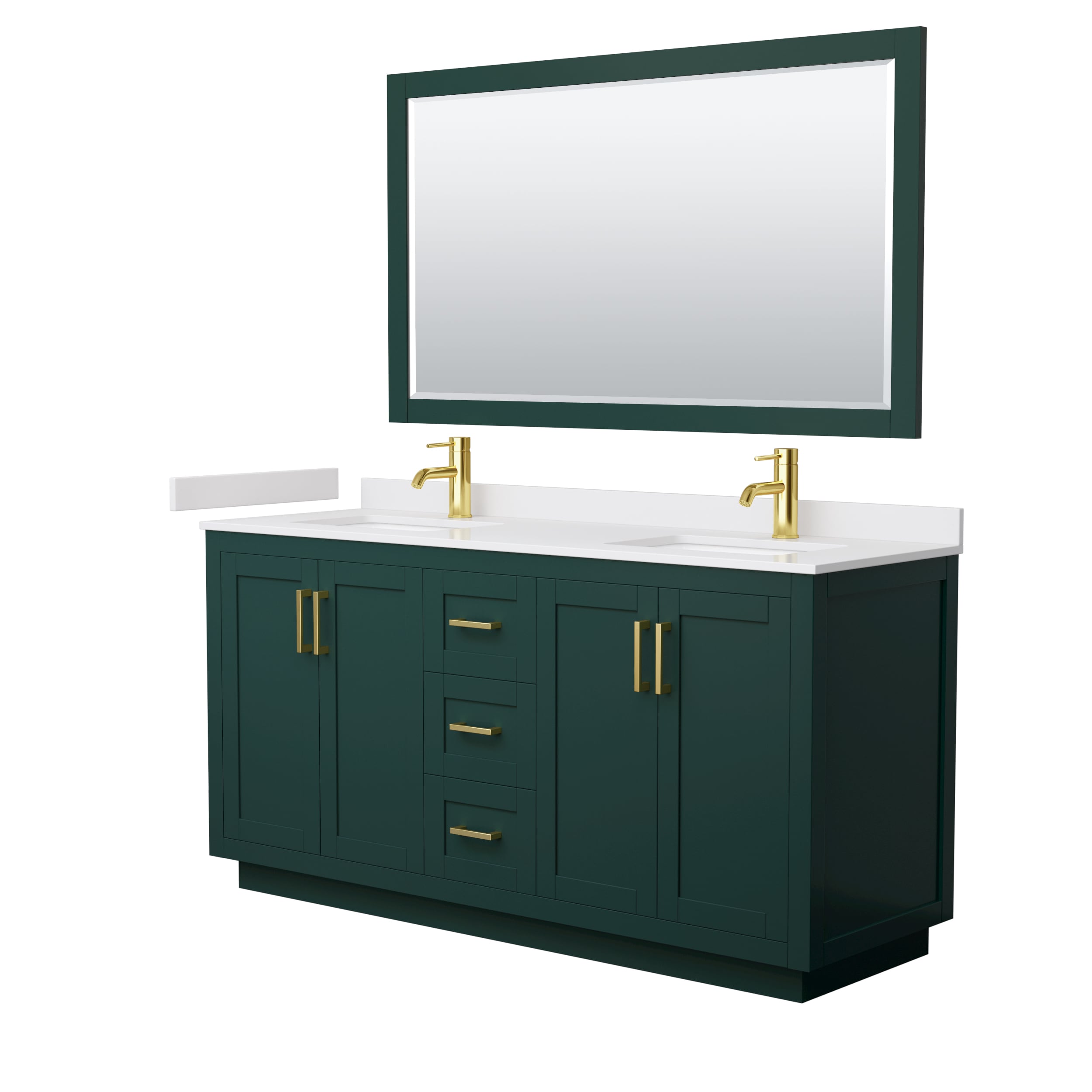 Wyndham Collection WCF292966DGDWCUNSM58 Bath-Vanity-Combo - View #2