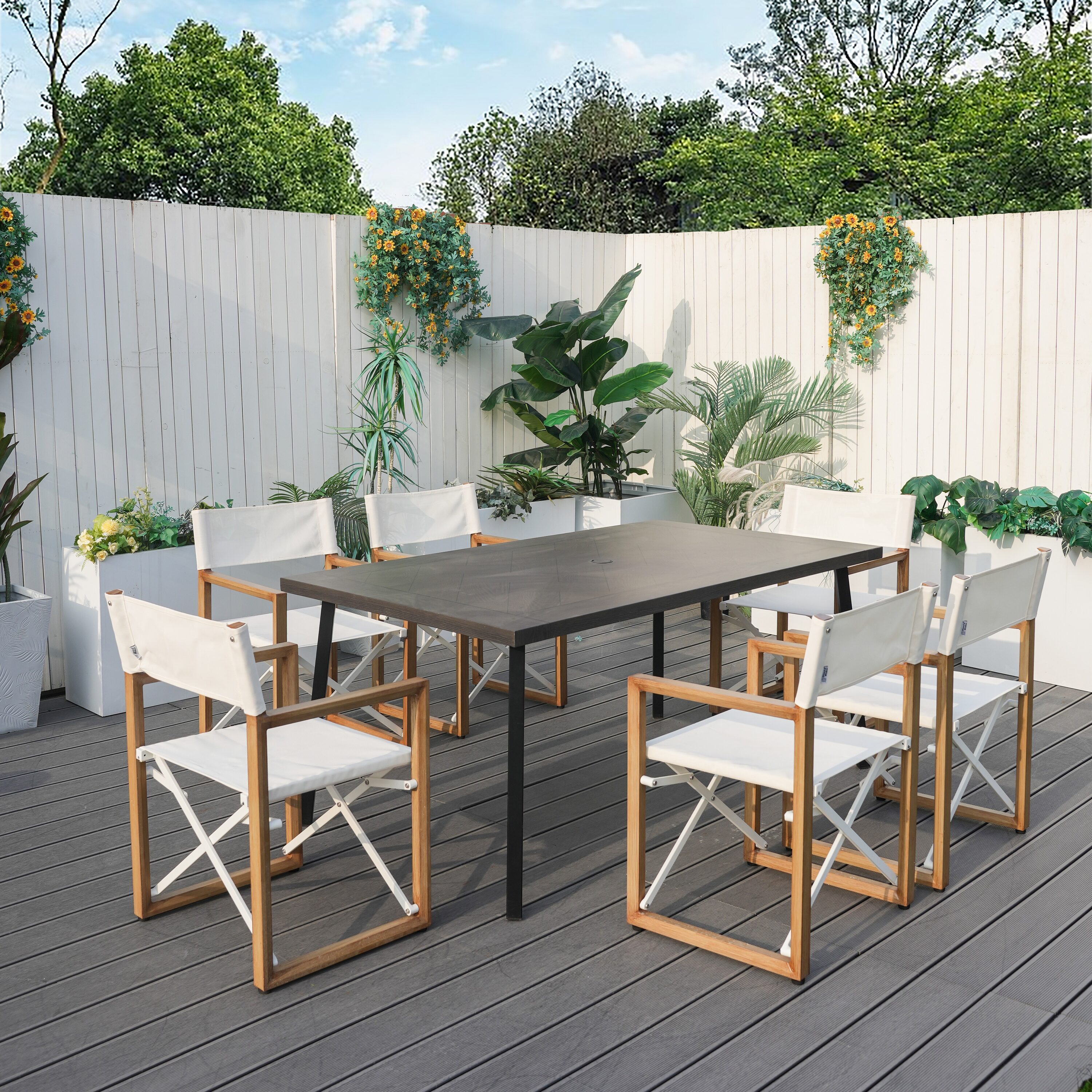 Moda Furnishings MAD-2465-2508BR Patio-Dining-Sets - View #2
