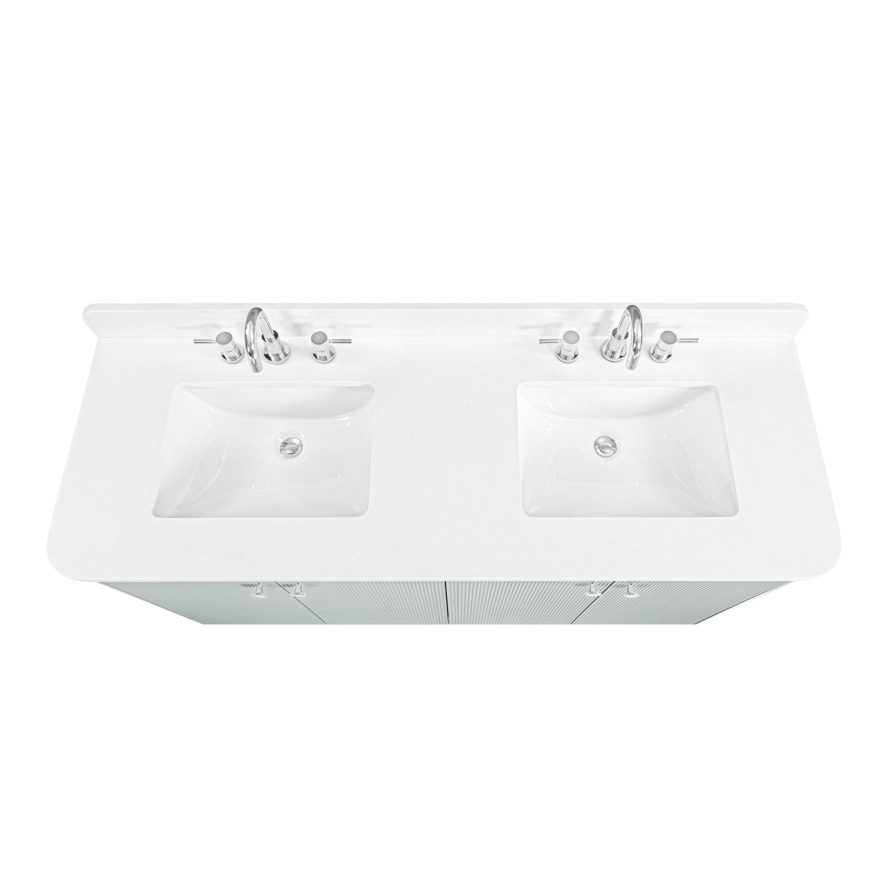 Avanity HALEY-VS61-SS-WT Bath-Vanity-Combo - View #7