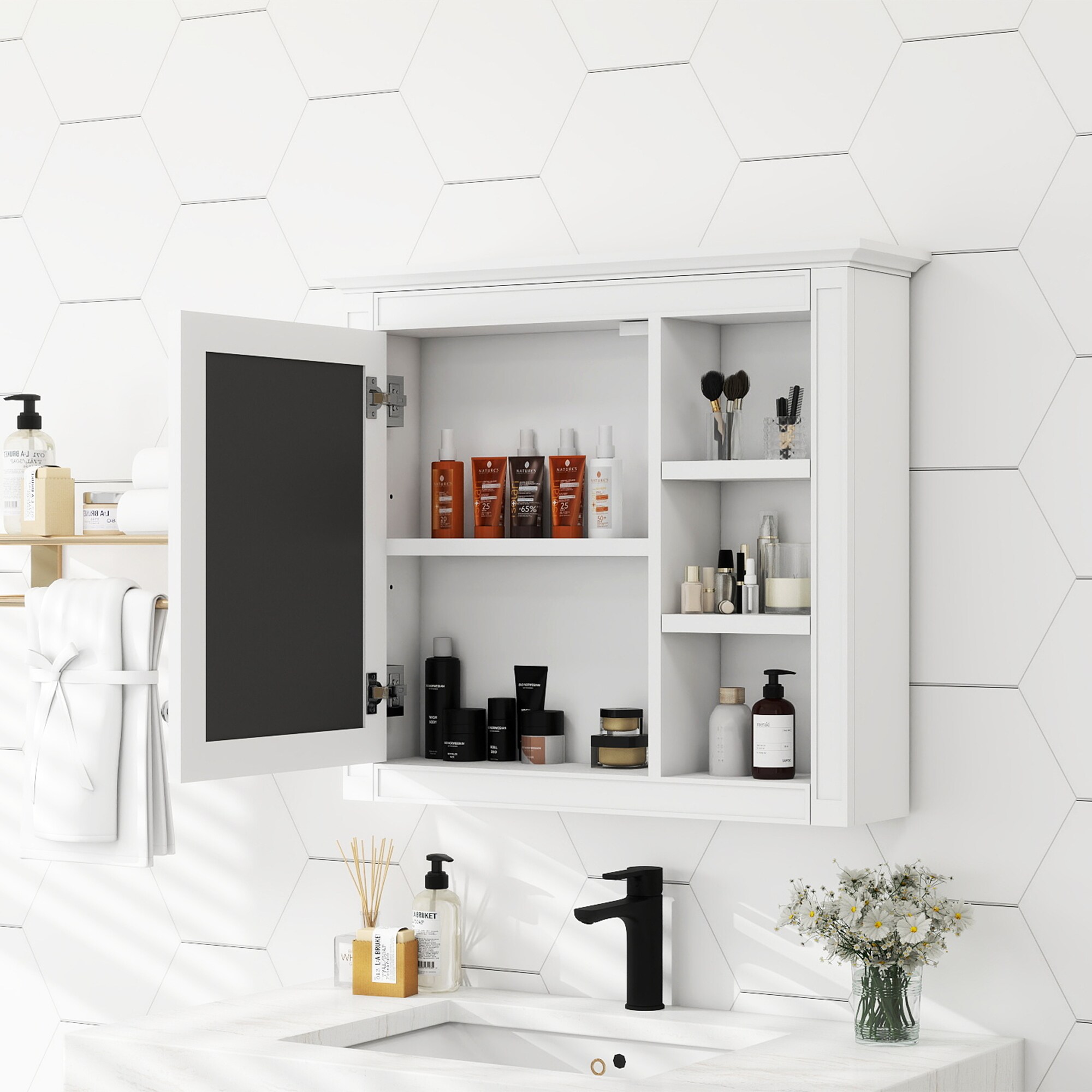 Forclover HBV-452AAK Bathroom-Medicine-Cabinets - View #2