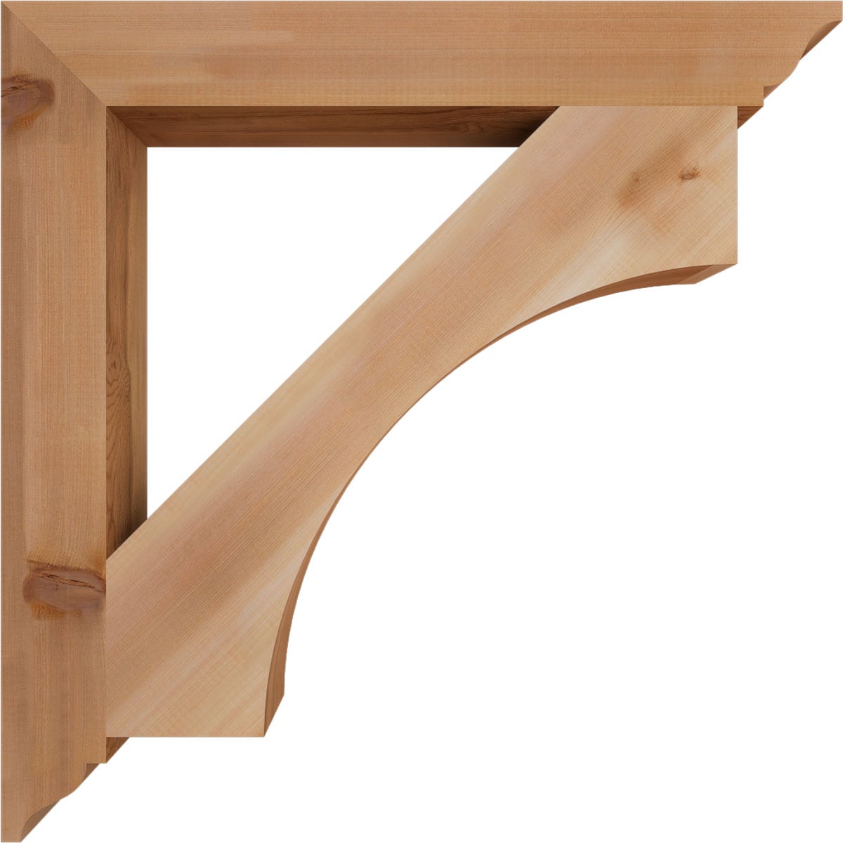 Ekena Millwork BKT04X32X32WTL01SWR Exterior-Brackets-Braces - View #3