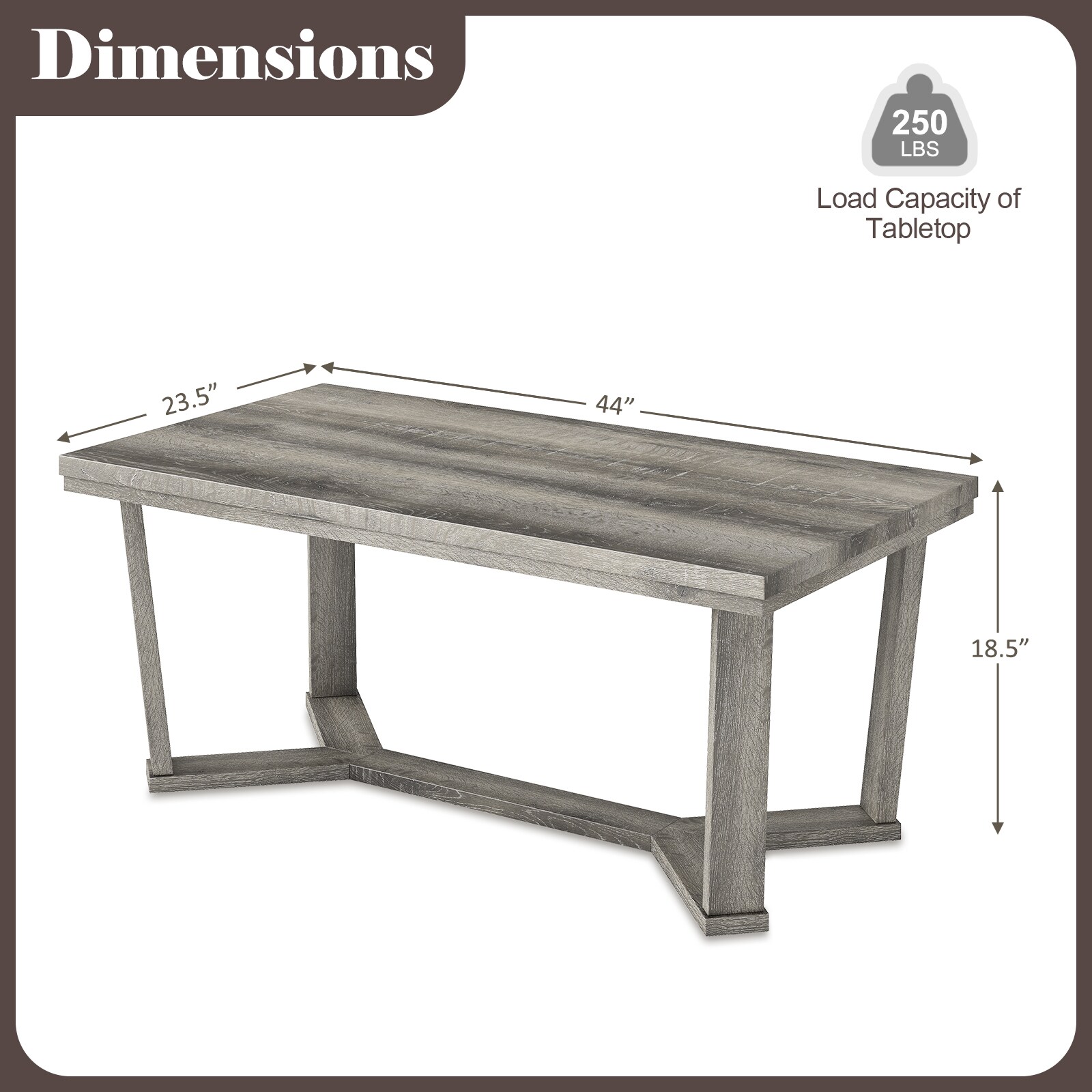 Volenca VOL-MEBFG3 Coffee-Tables - View #3