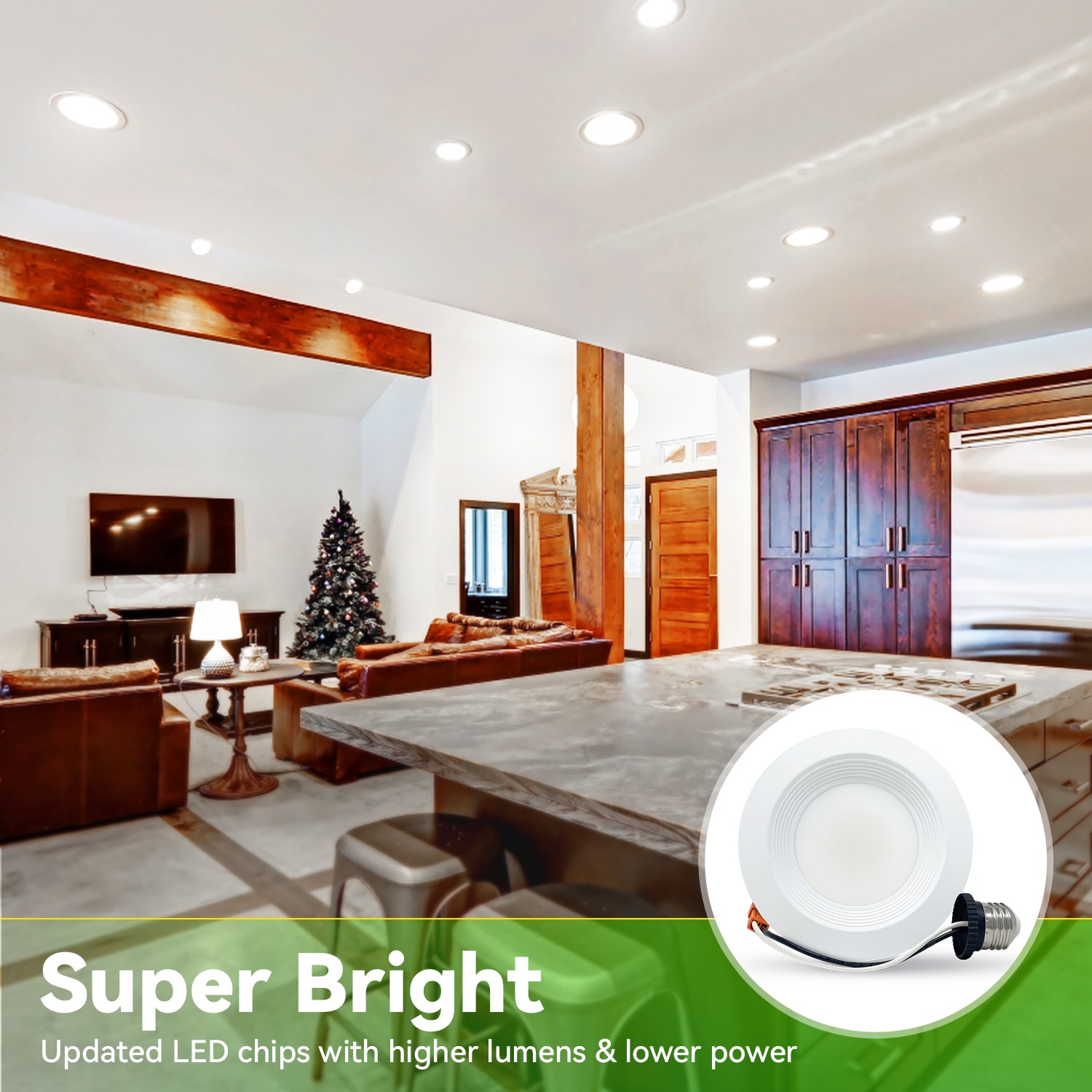 LED One LOC-4RDL-7WMCCT-50 Led-Retrofit-Downlight - View #6
