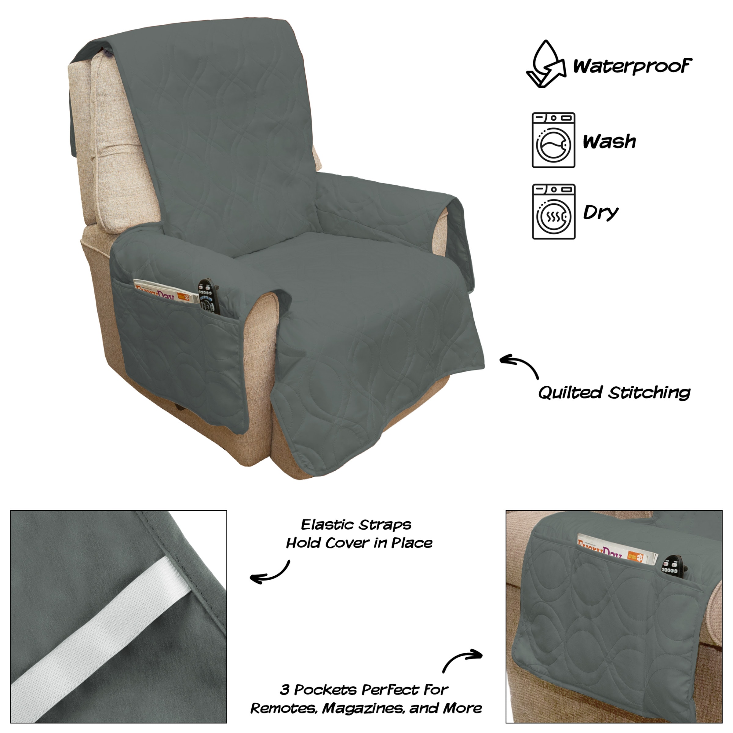 PETMAKER 951613GRV slipcovers - View #4