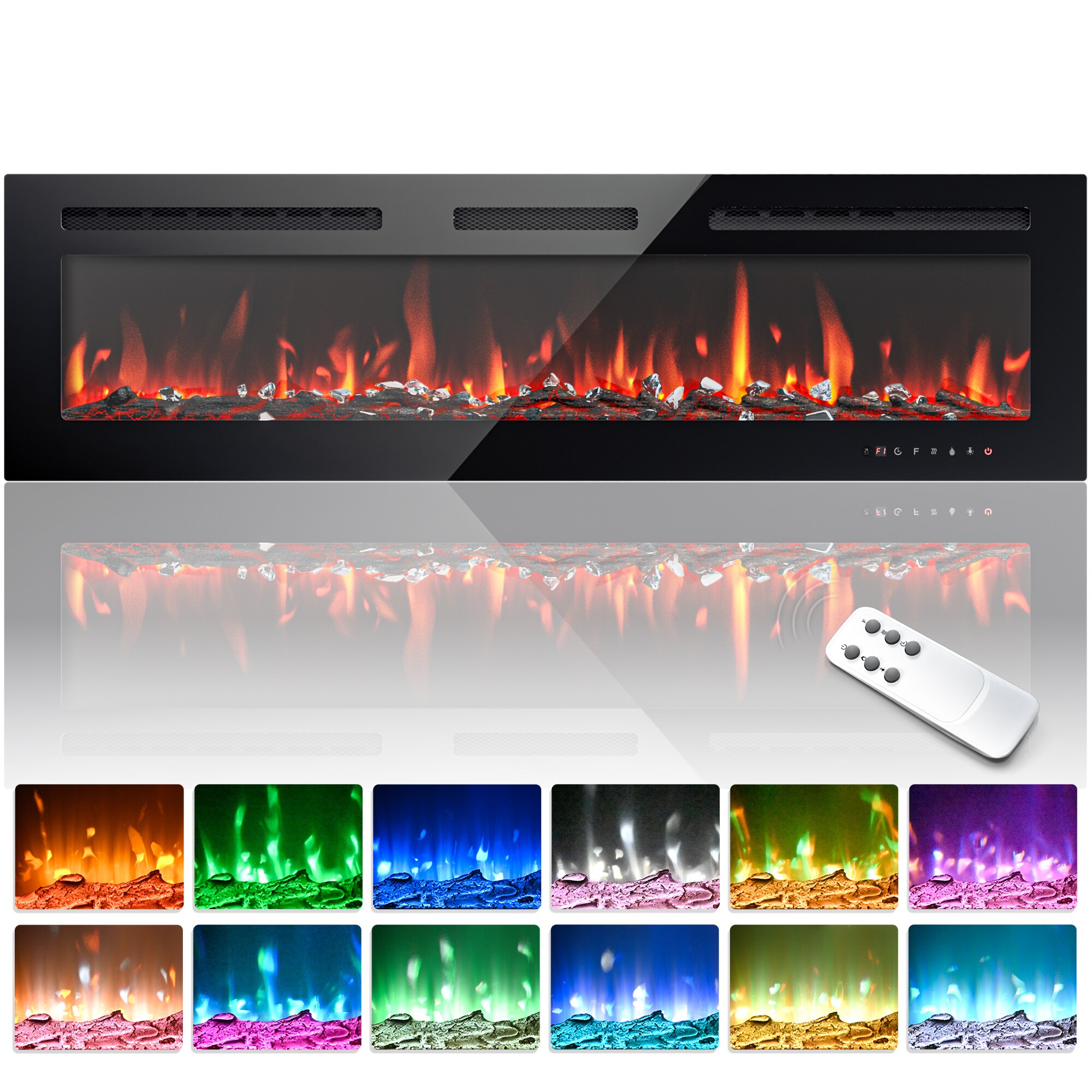 SIMZLIFE EFL-60-S-LWS Electric-Fireplaces - View #2