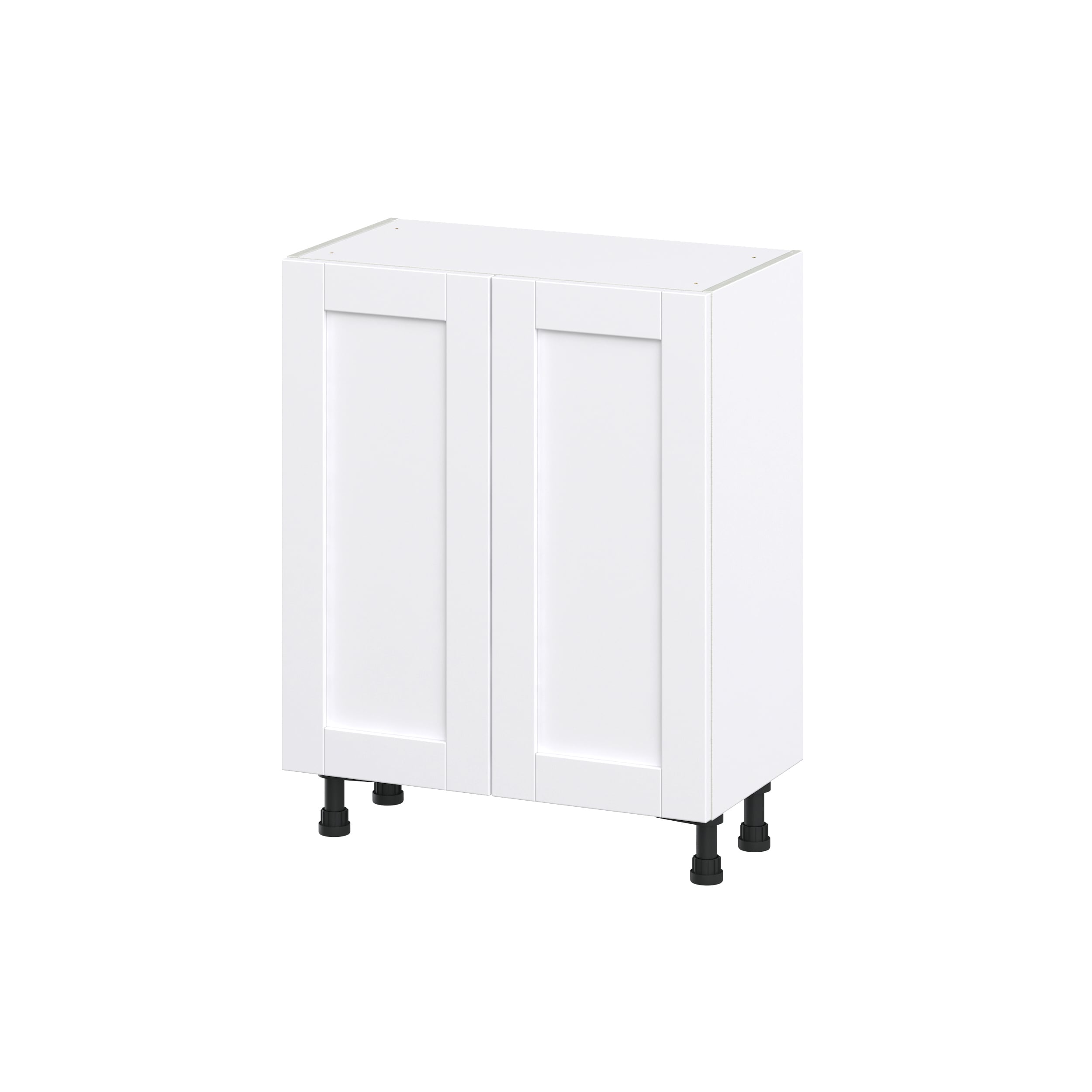 Hugo&Borg DSB2714FH-RM Rosemont 27-in W x 34.5-in H x 14-in D Glacier White Base Fully assembled Cabinet (Recessed Panel Shaker)