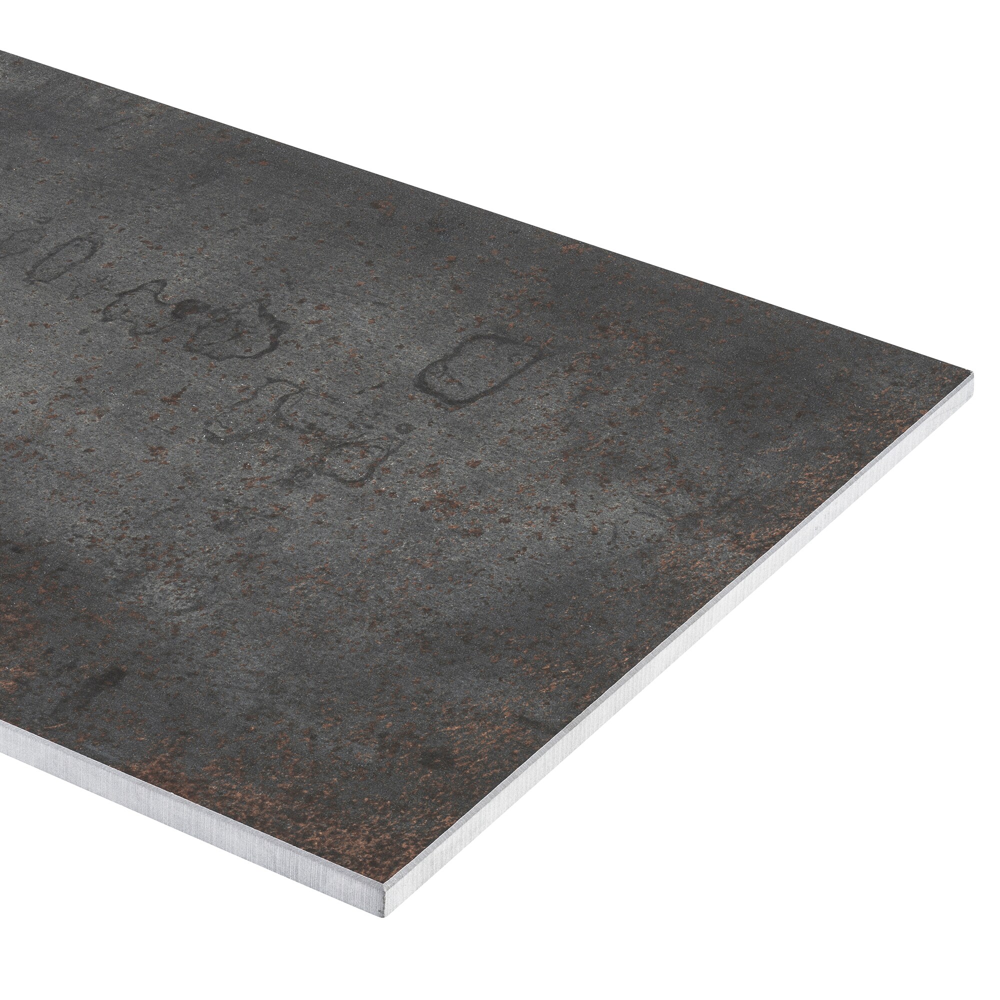 Crossville EnGarde 4-Pack Charcoal 24-in x 24-in Metallic Porcelain Stone Look Floor and Wall Tile