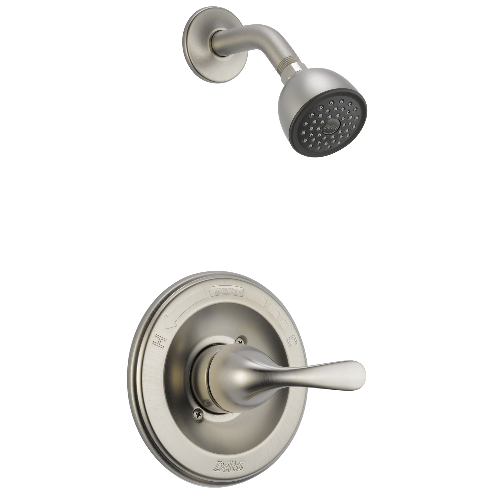 Delta T13220-SS Classic Stainless 1-handle Multi-function 2.6250-in Round Shower Faucet