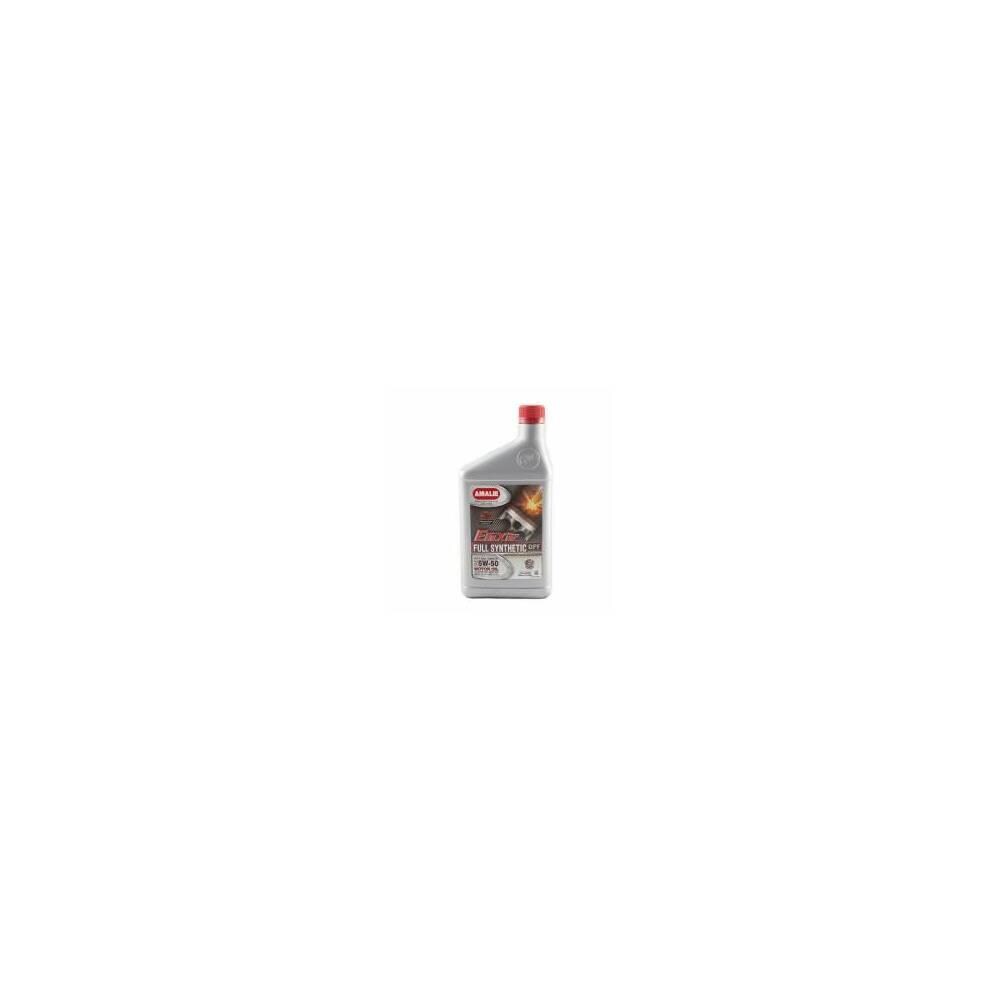 AMALIE MTRST82578 Amalie AMA75716-56 1 qt. Elixir Full Synthetic Motor Oil- 5W-50 Oil