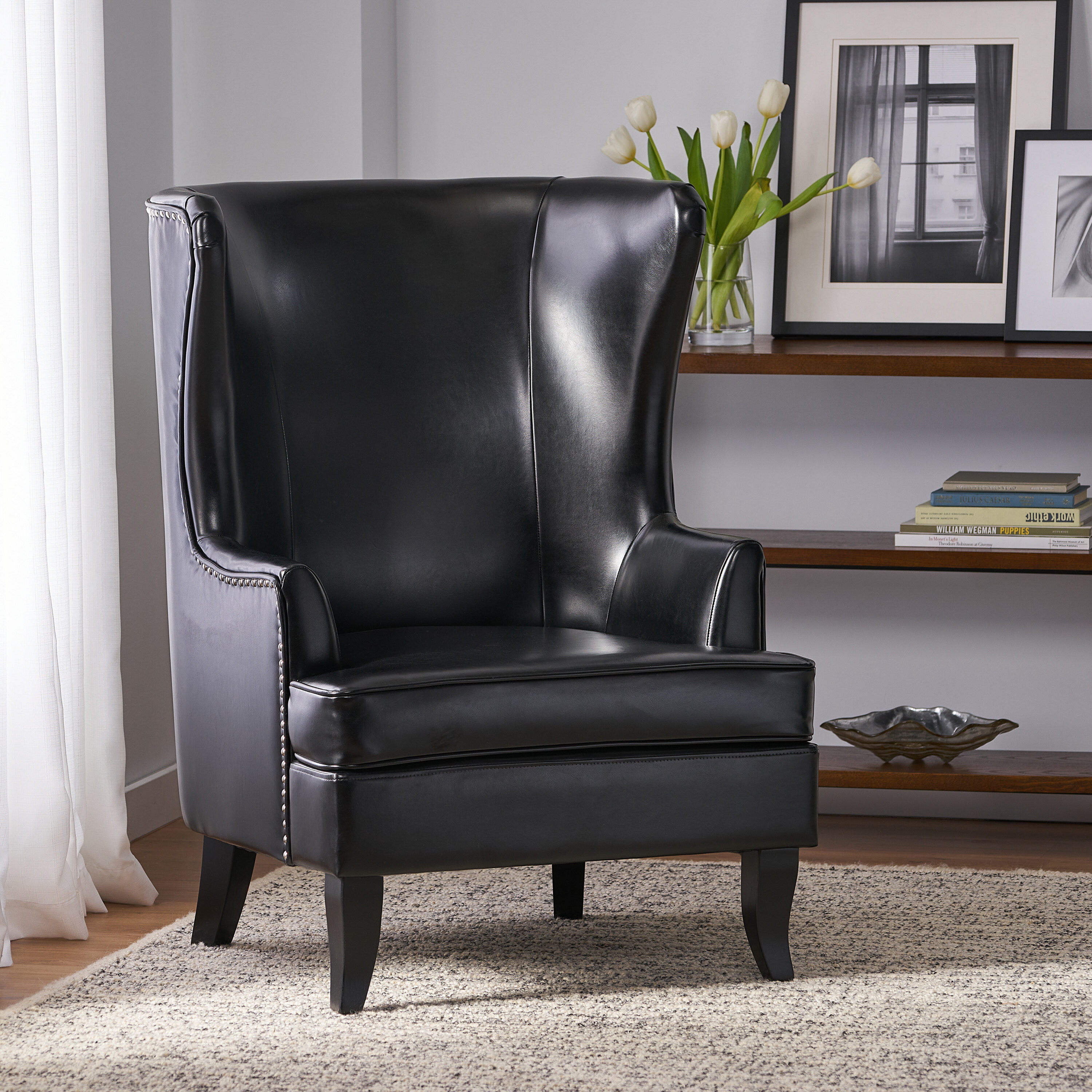 Vegan Leather Accent Chair Better Homes & Gardens
