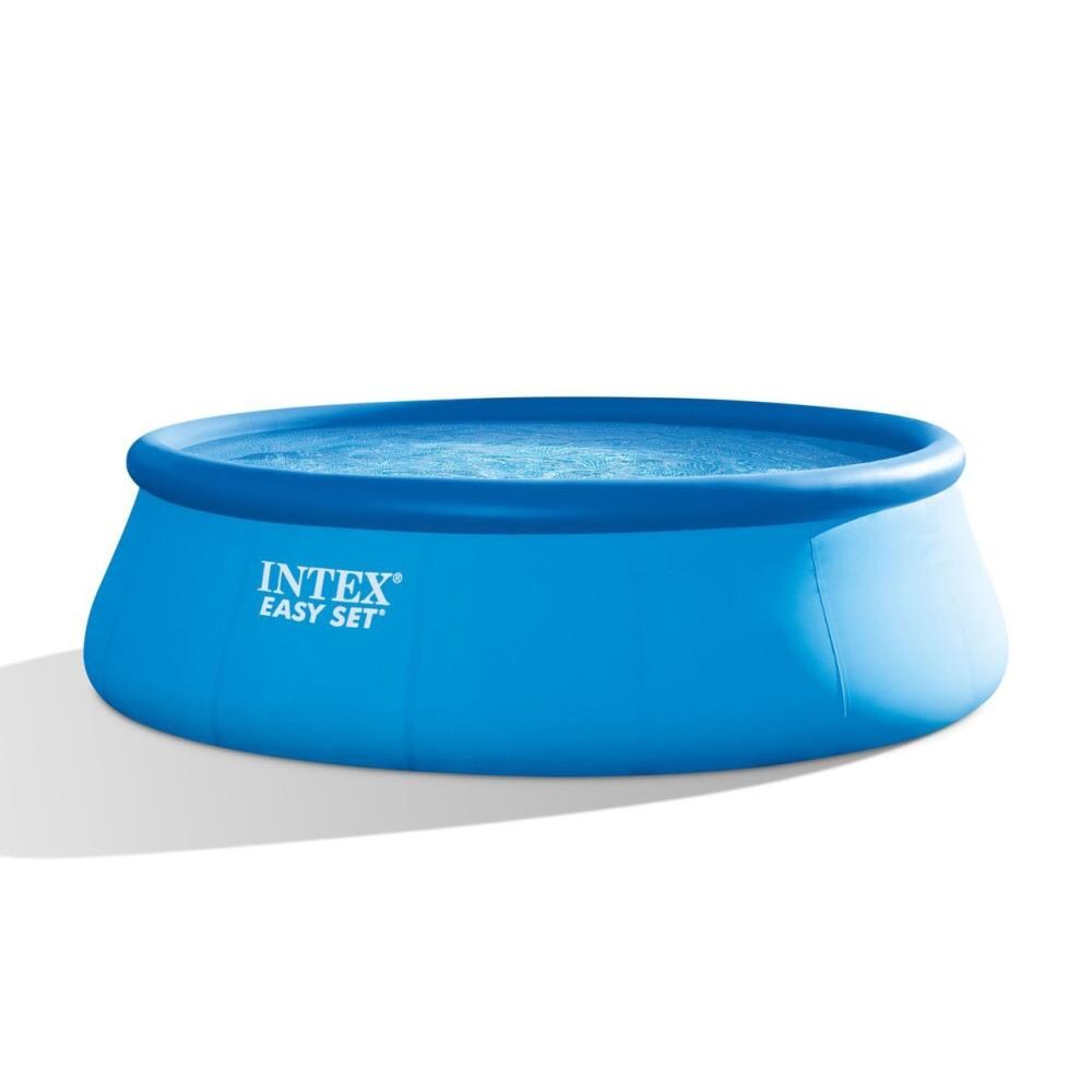 Intex Easy Set 15-ft x 15-ft x 48-in Round Above-Ground Pool in the ...