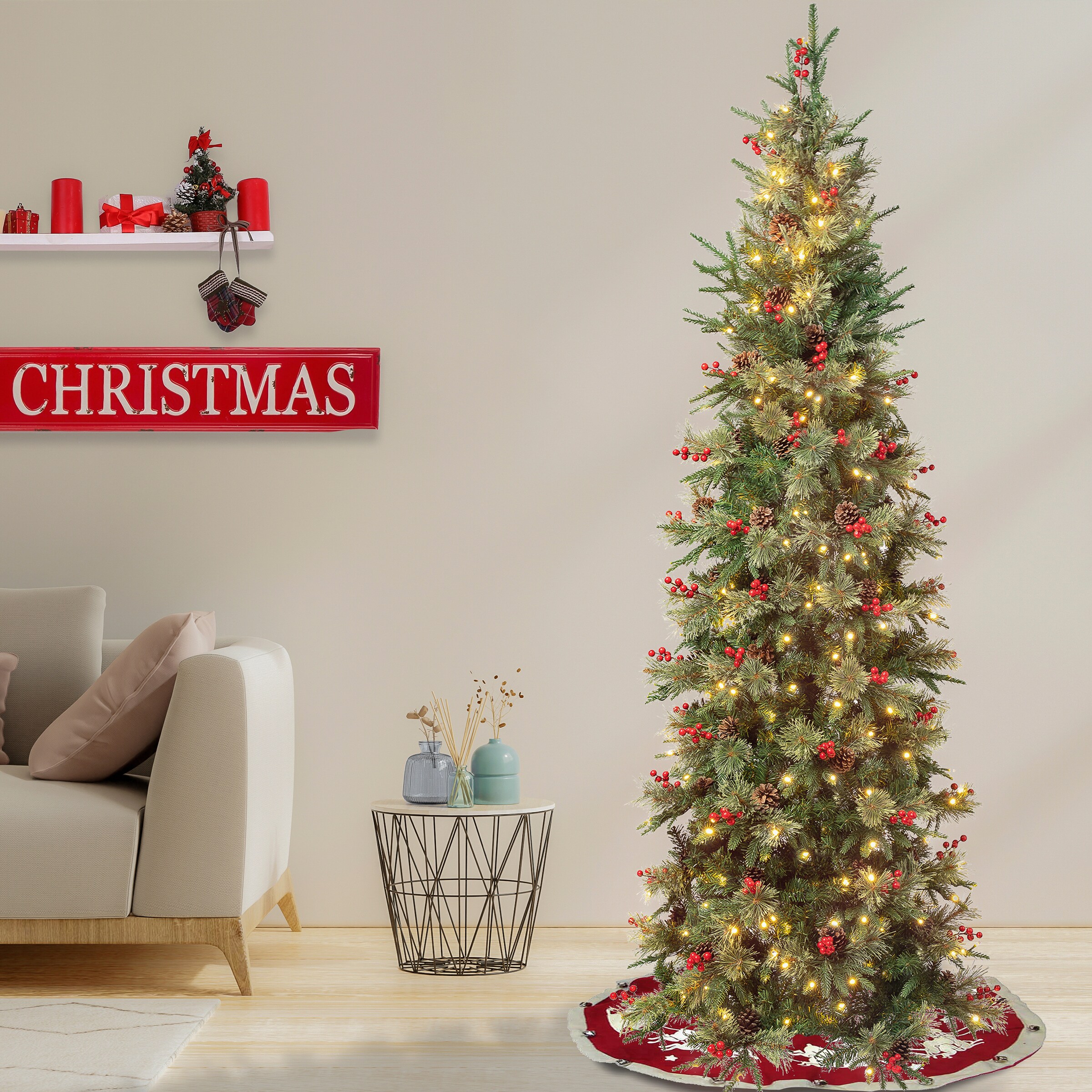 National Tree Company VIR8-304L-75 Artificial-Christmas-Trees - View #2