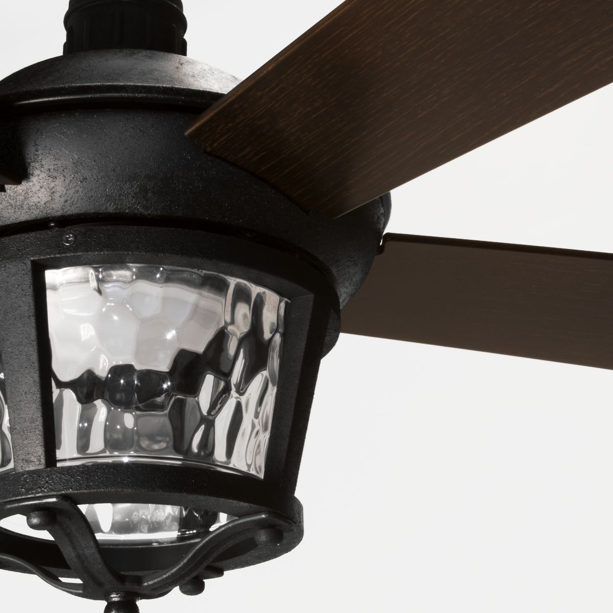 Smyrna 52" Black Ceiling Fan with LED Light and Remote