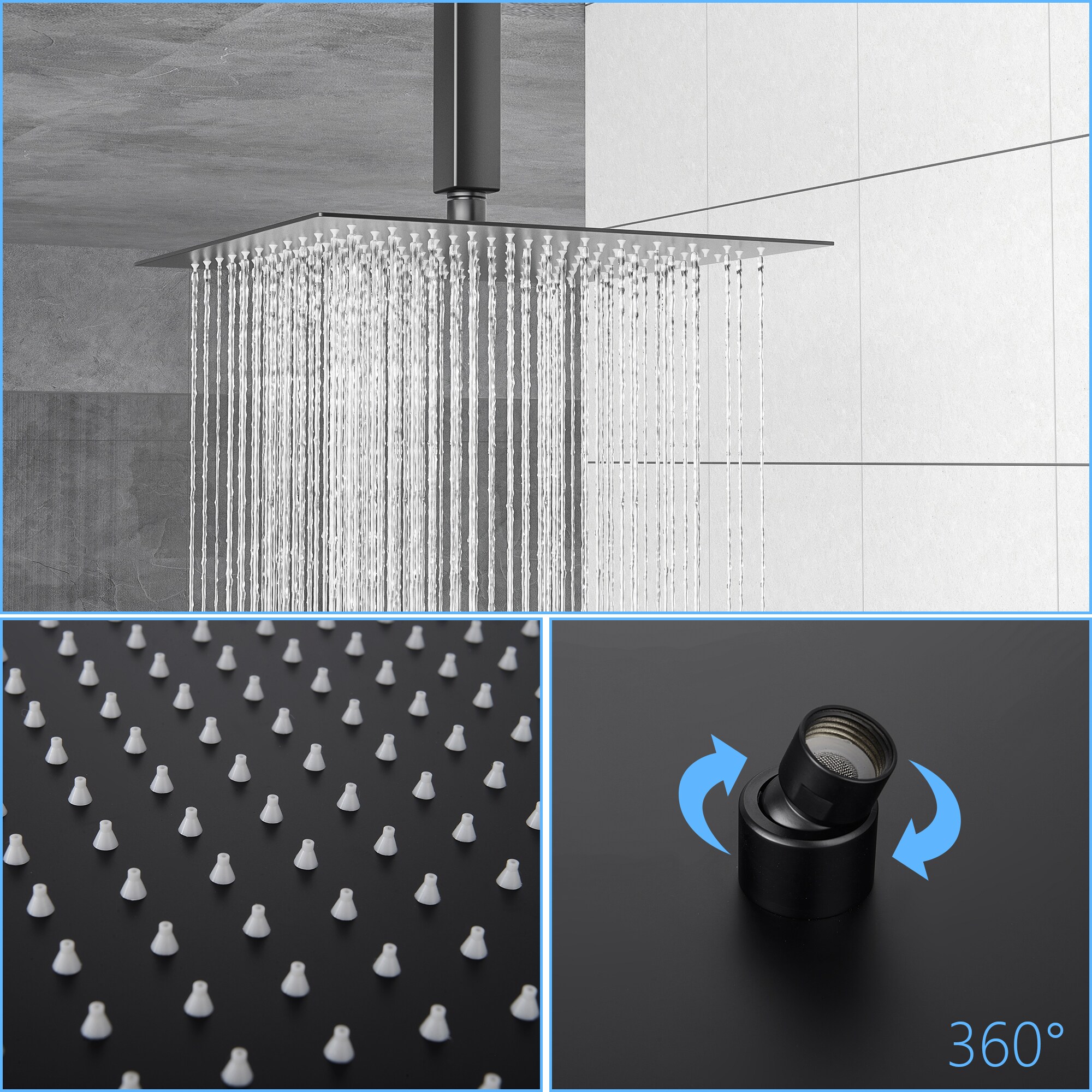 Tahanbath MT2-381745 Showerhead-Bar-Panels - View #5
