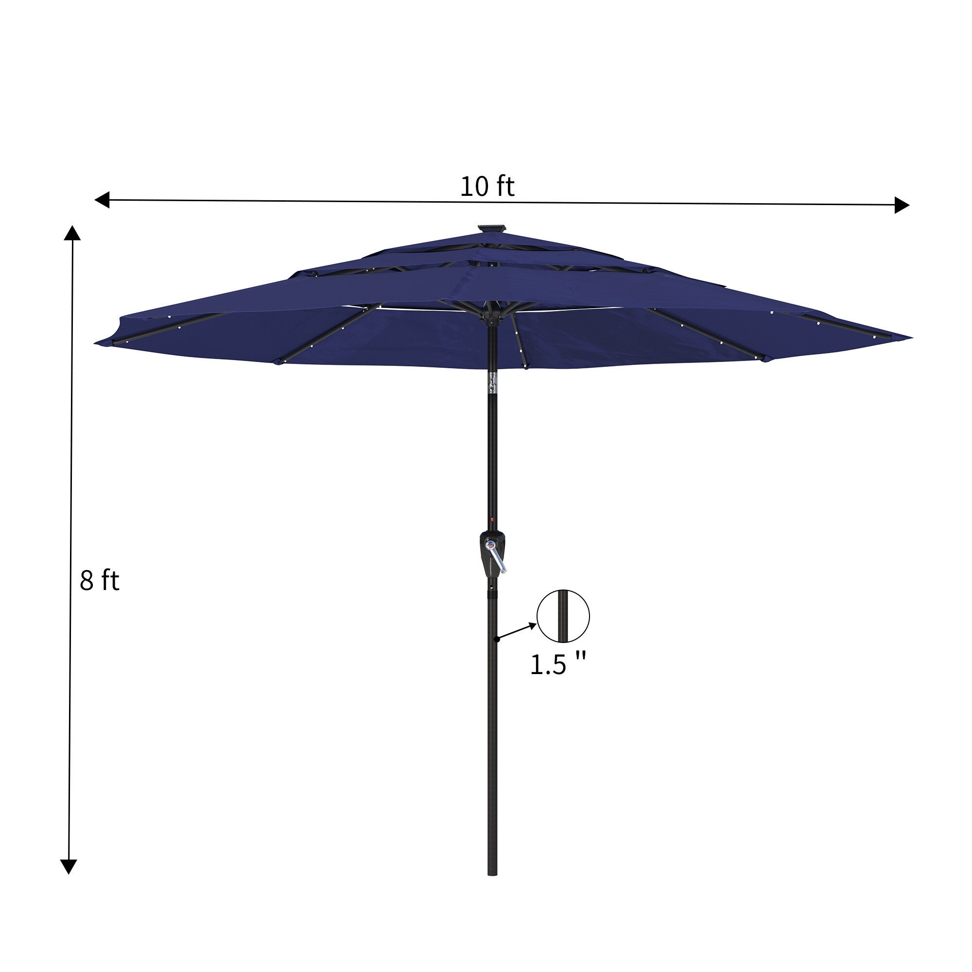 CASAINC FM-001RD Umbrellas-2 - View #8