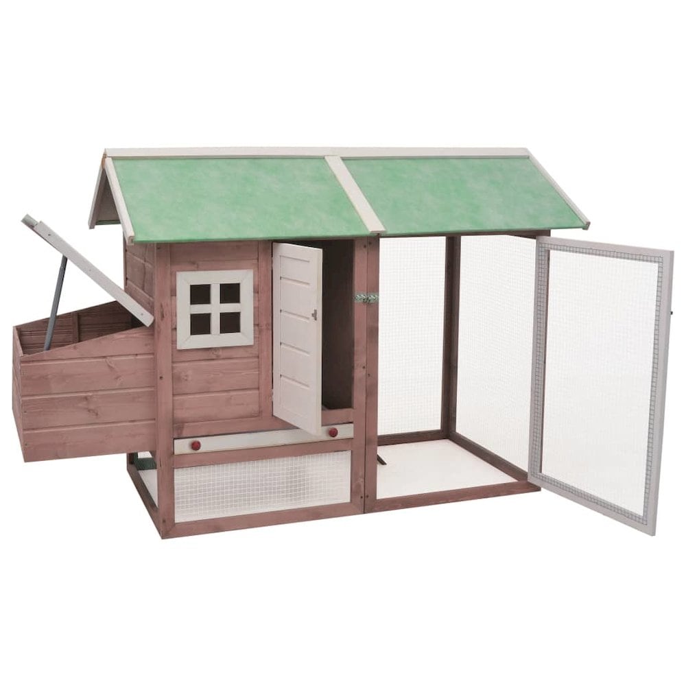 vidaXL 170862 Chicken-Coops-Rabbit-Hutches - View #2