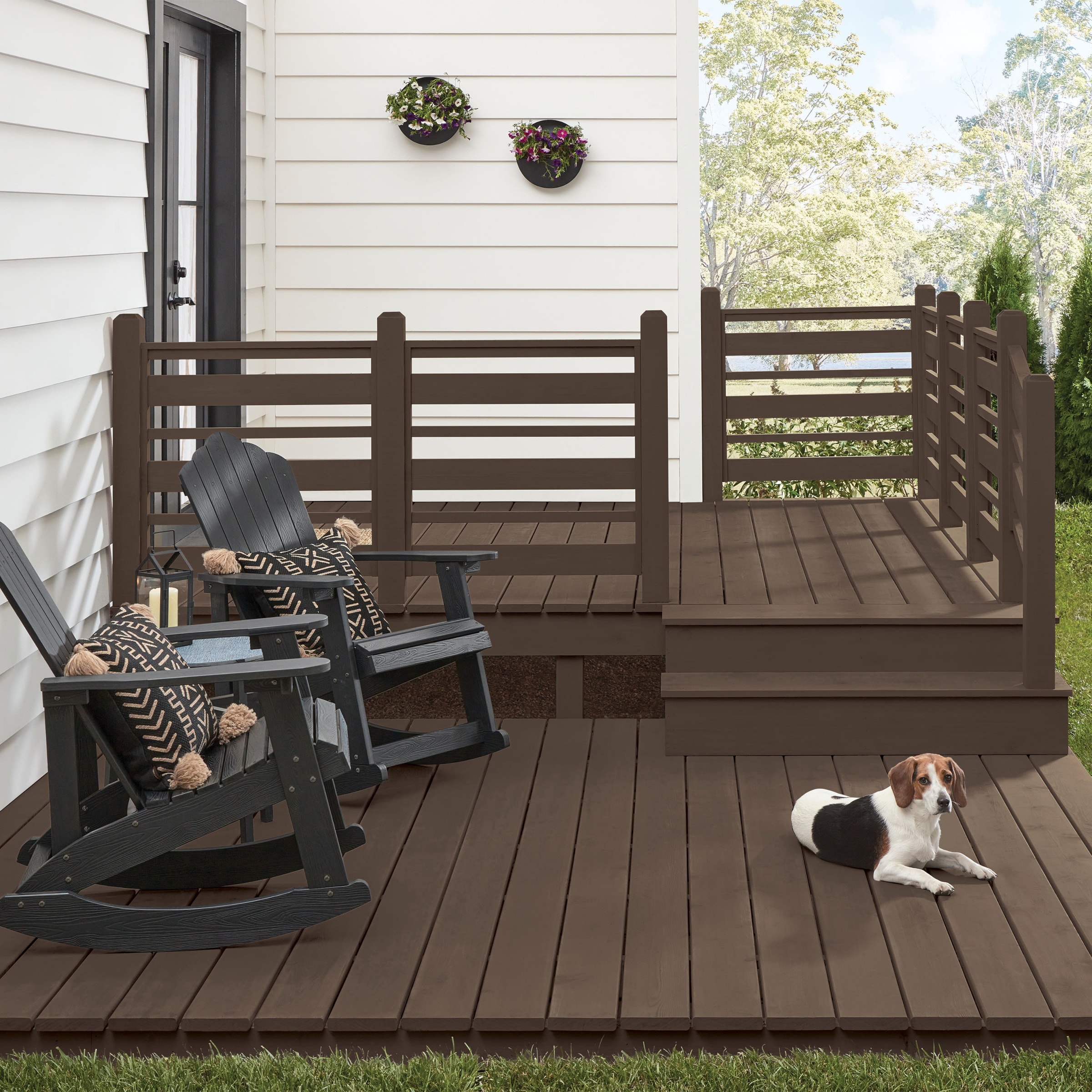 Cabot Heat-Reducing Pre-tinted Cashmere Brown Solid Exterior Wood Stain ...