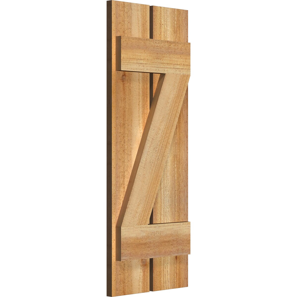 Ekena Millwork RBS06Z11X029RWR Exterior-Shutters - View #2