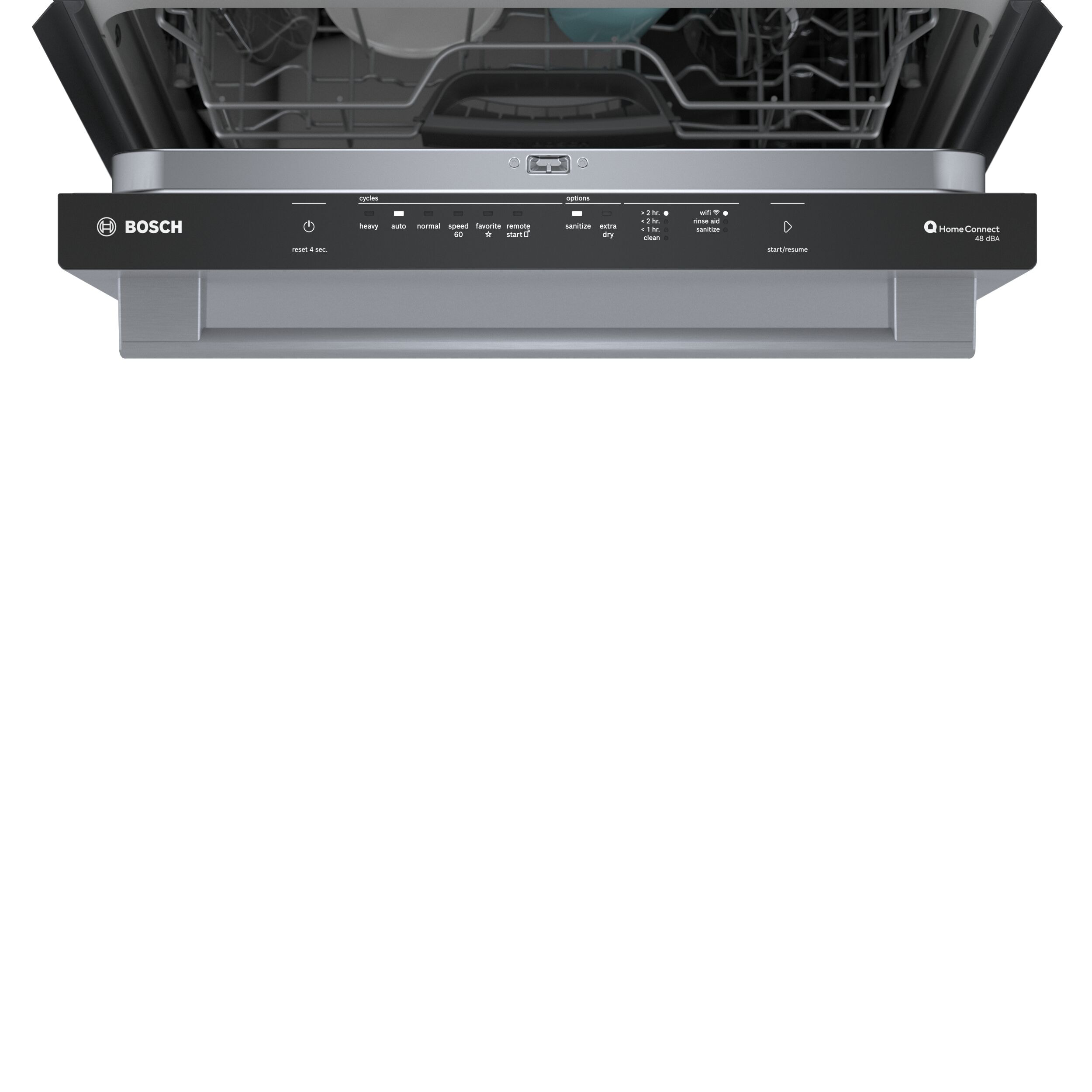 Bosch® 100 Series 24 Stainless Steel Built In Dishwasher