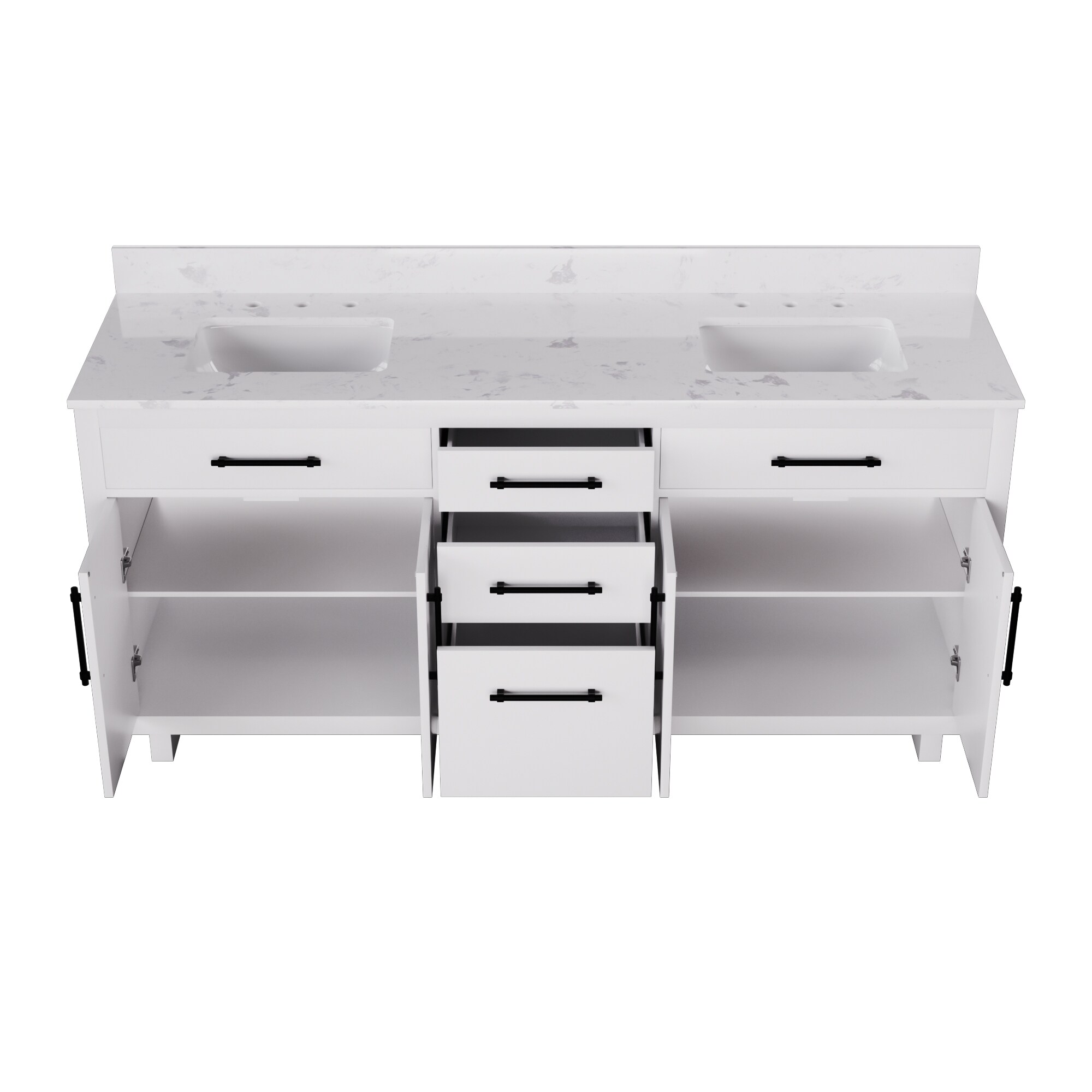 VOUA SAF-DXDRZJ8-GY Bath-Vanity-Combo - View #17