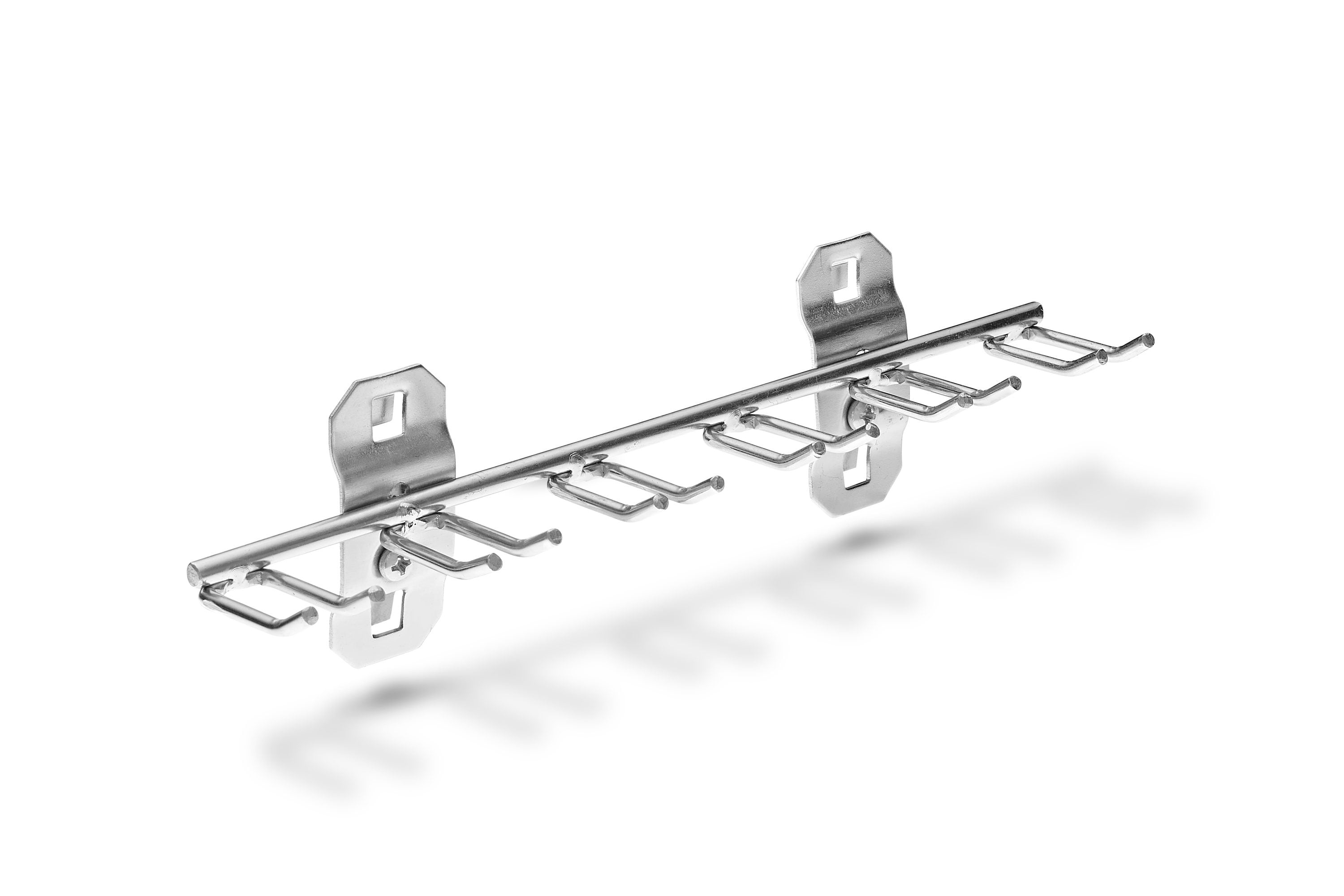 Triton Products 56660 LocHook Steel Pegboard hook in Chrome 2.1875-in W x 2.1875-in H