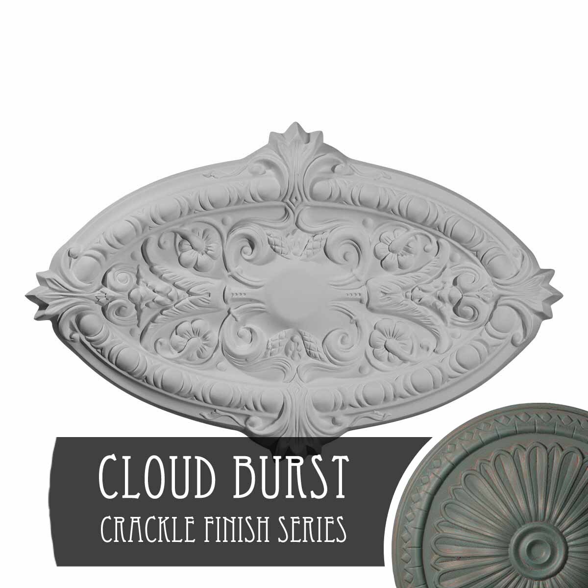 Gray Marcella Ceiling Medallions at Lowes.com