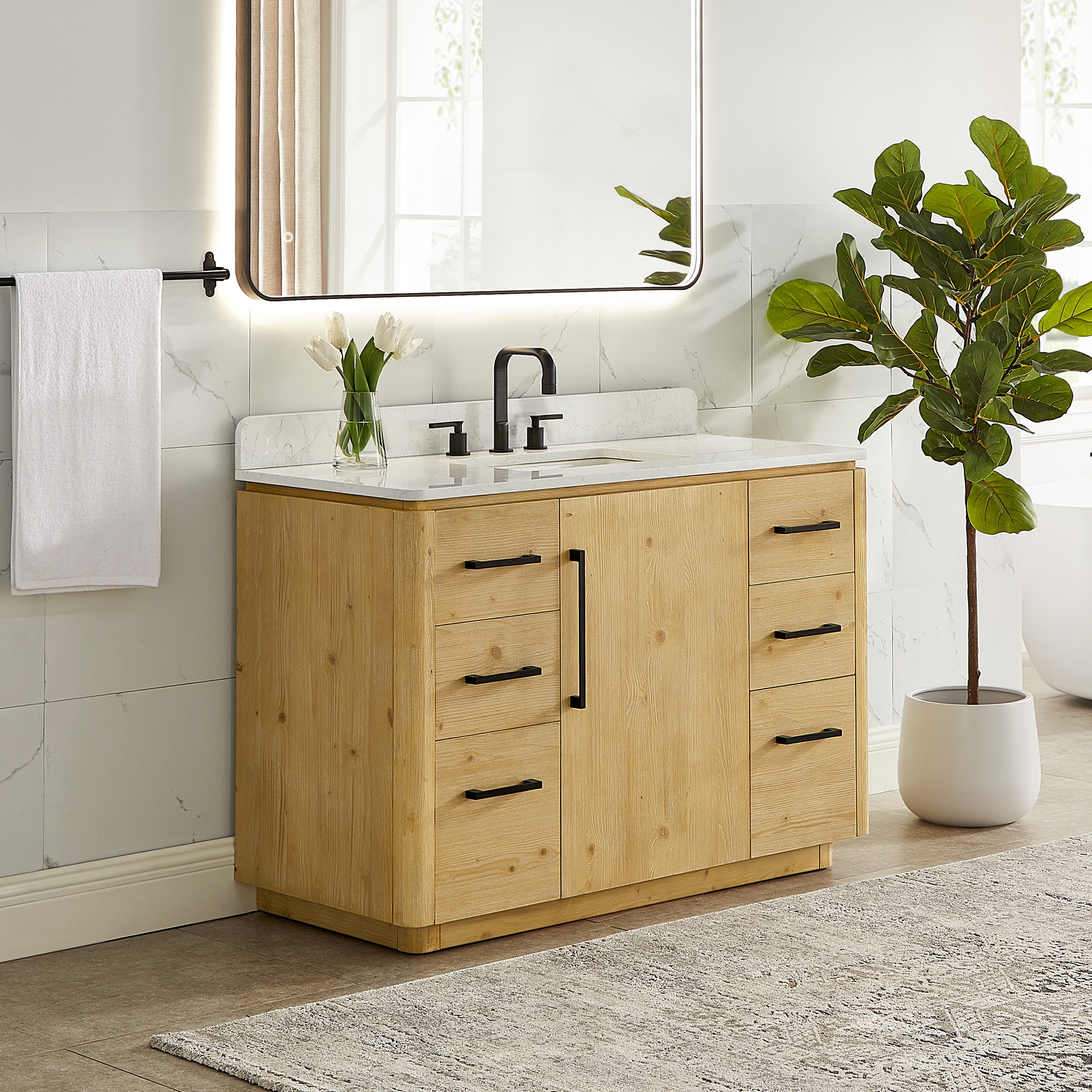 Altair 581048-NB-GW-NM Bath-Vanity-Combo - View #3