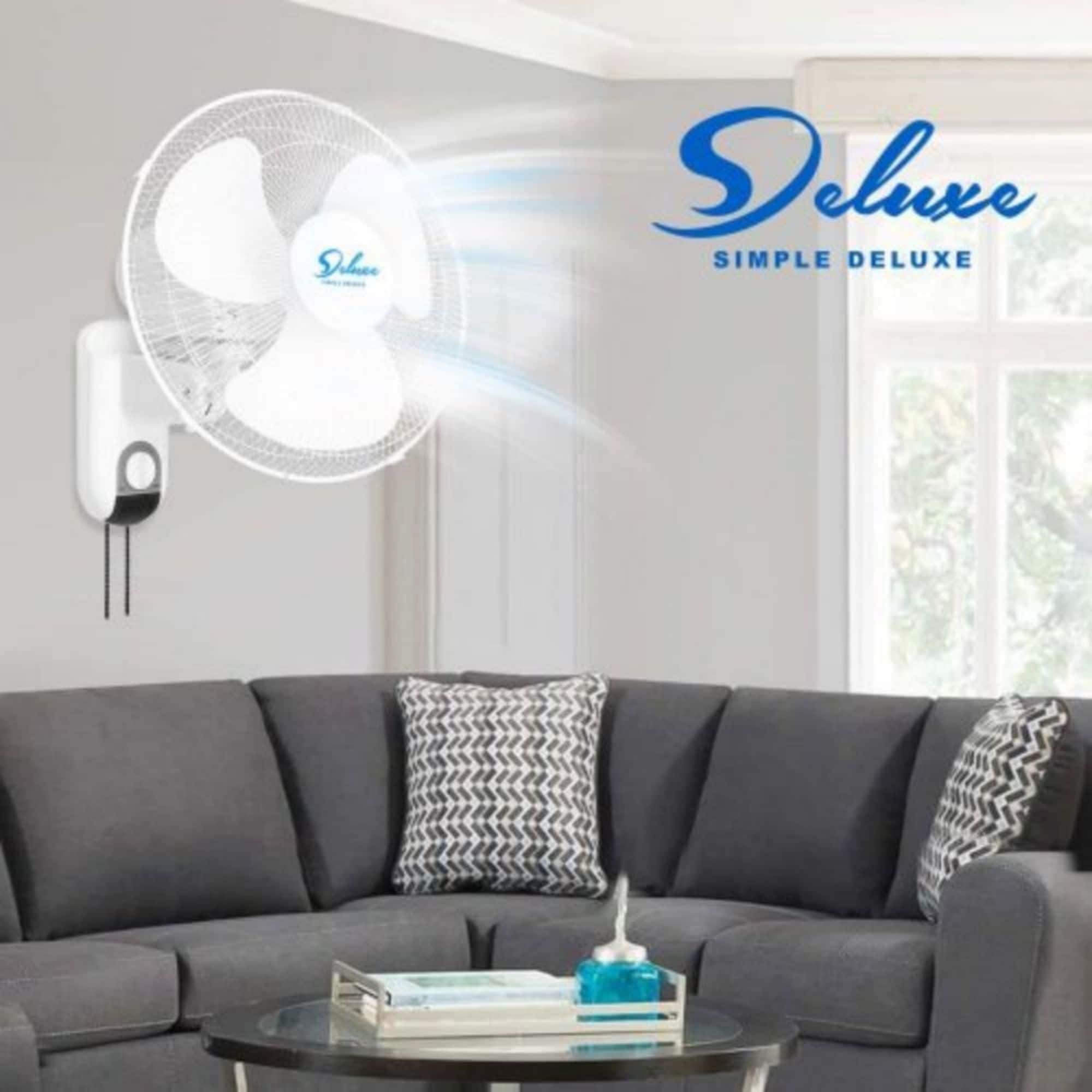 Siavonce FZC16X2 Wall-Mounted-Fans - View #3