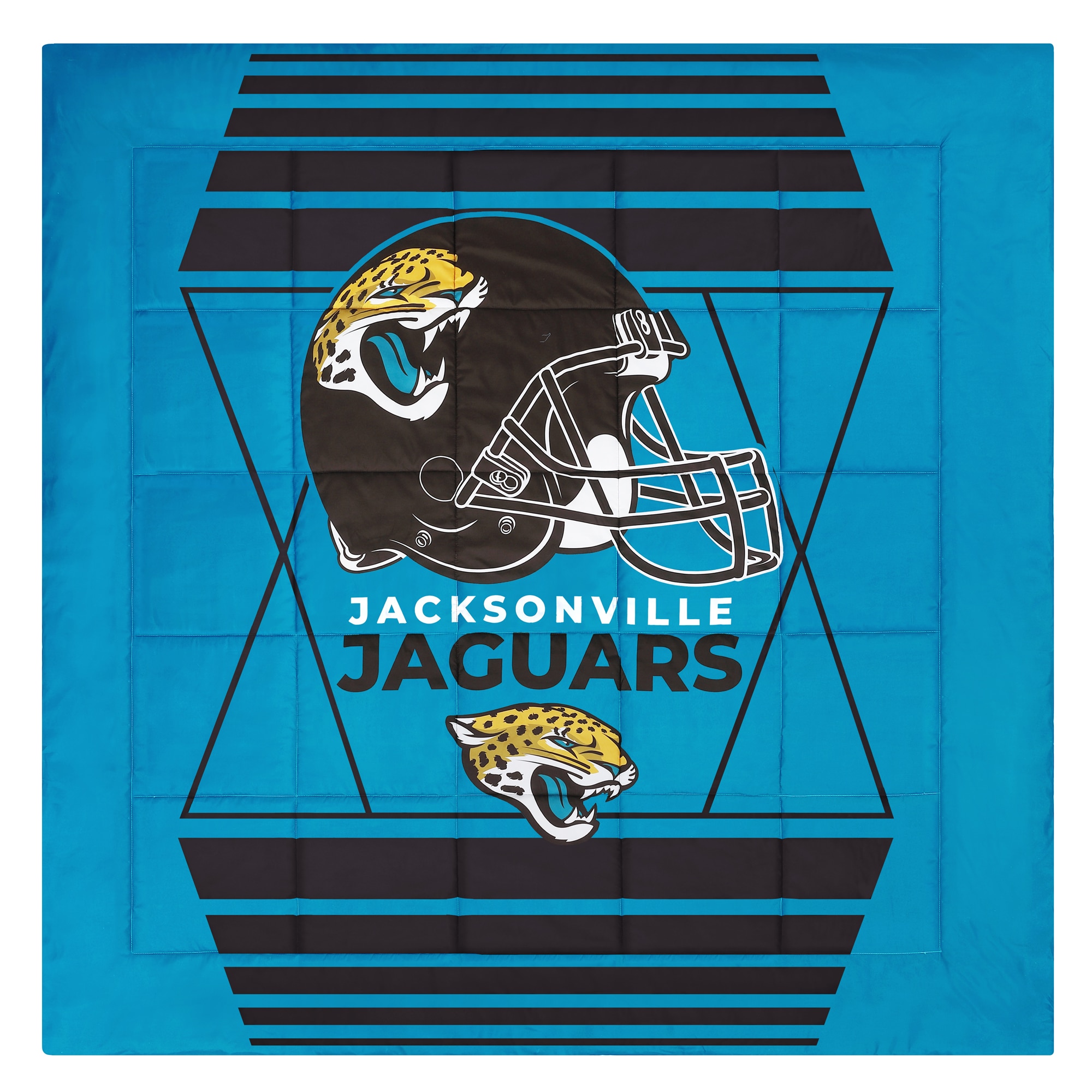 Jacksonville Jaguars Blackout Window Curtains 2 Piece Thermal Window Drape  Decor