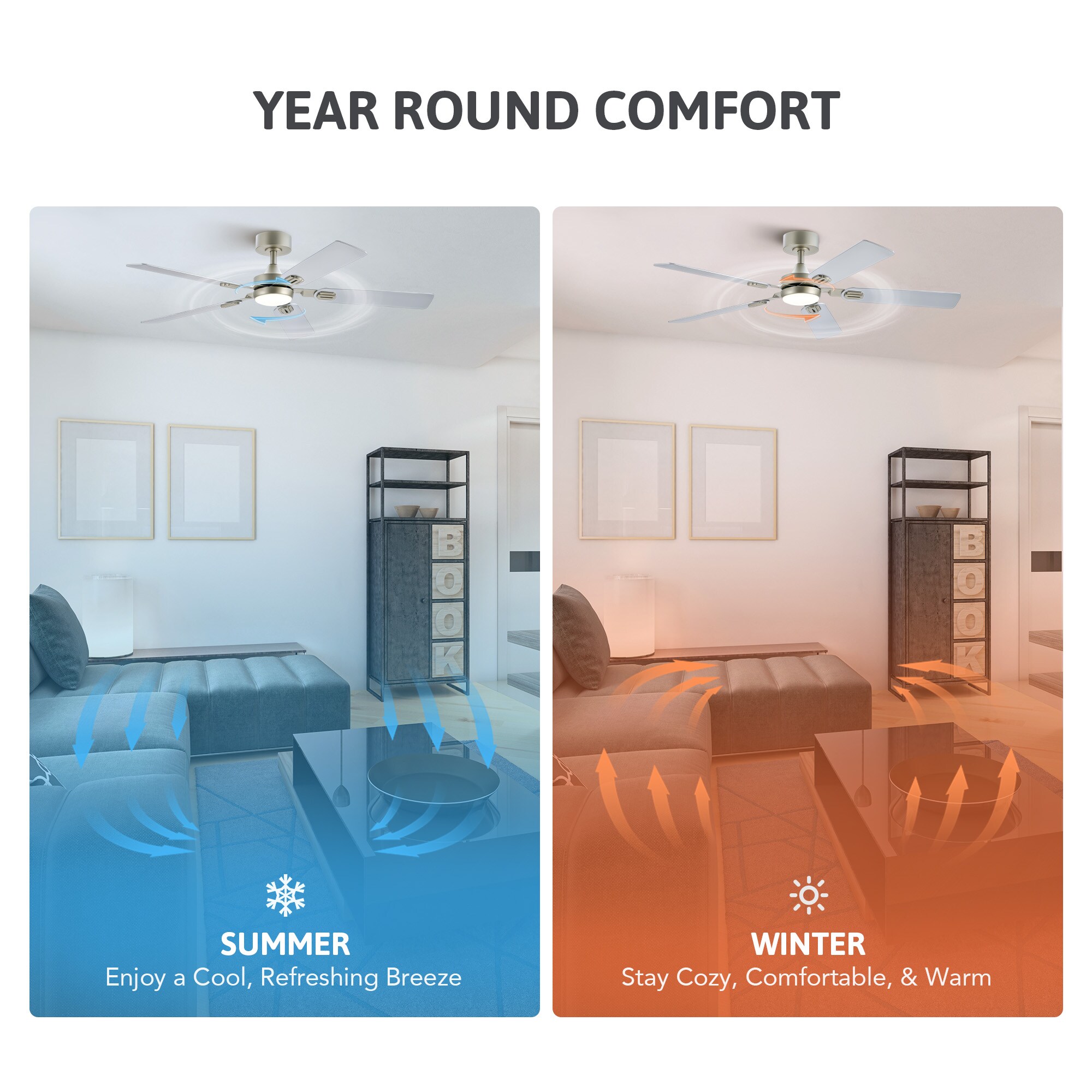 CO-Z CFN-1318-NI Ceiling-Fans - View #6