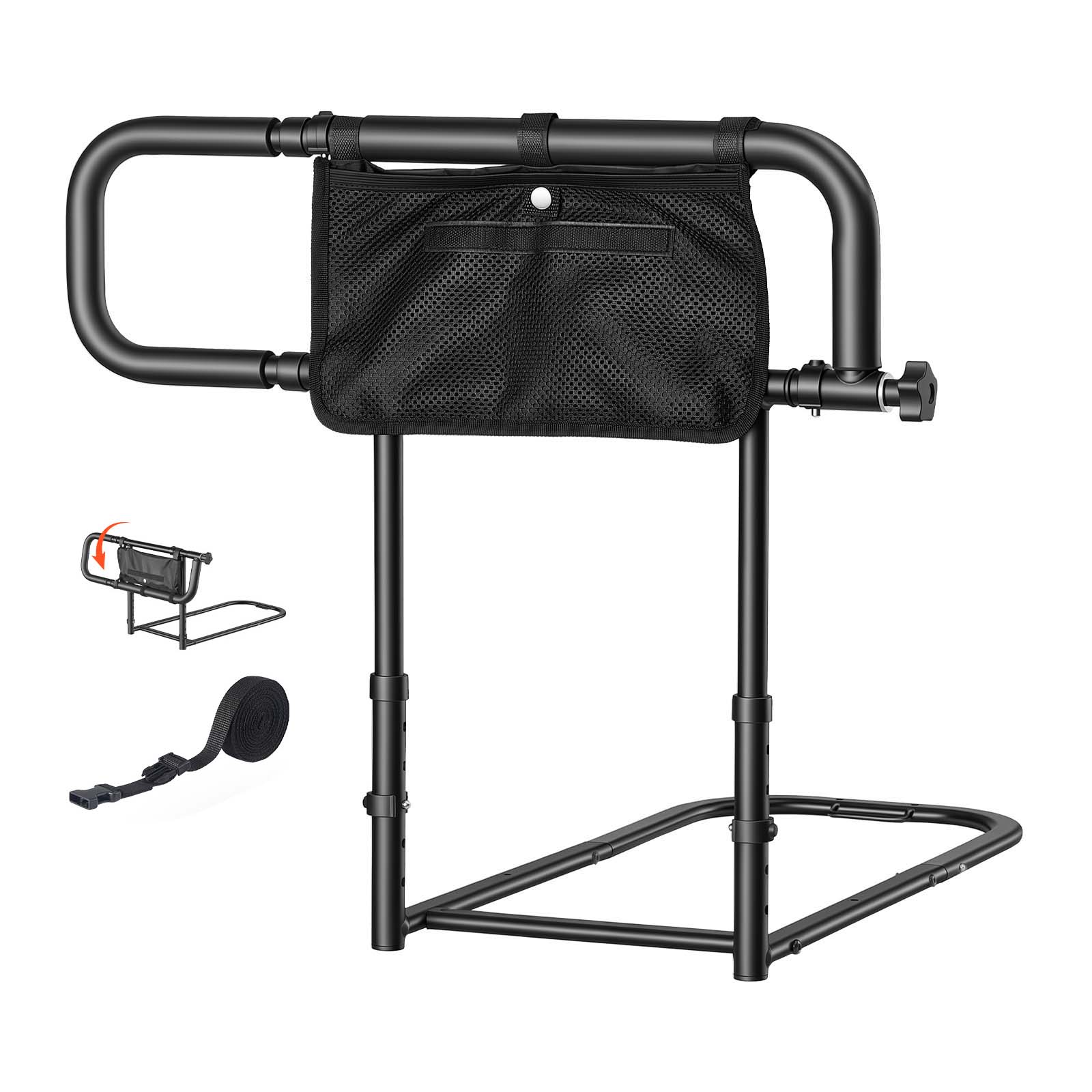 VEVOR - Bed Rails for Elderly Adults Folding Bed Side Assist Rail for Seniors Length and Height A...