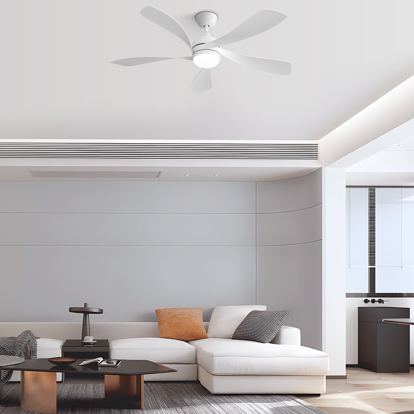 Sofucor L-52K096-WH-ABS-WH60 Ceiling-Fans - View #5