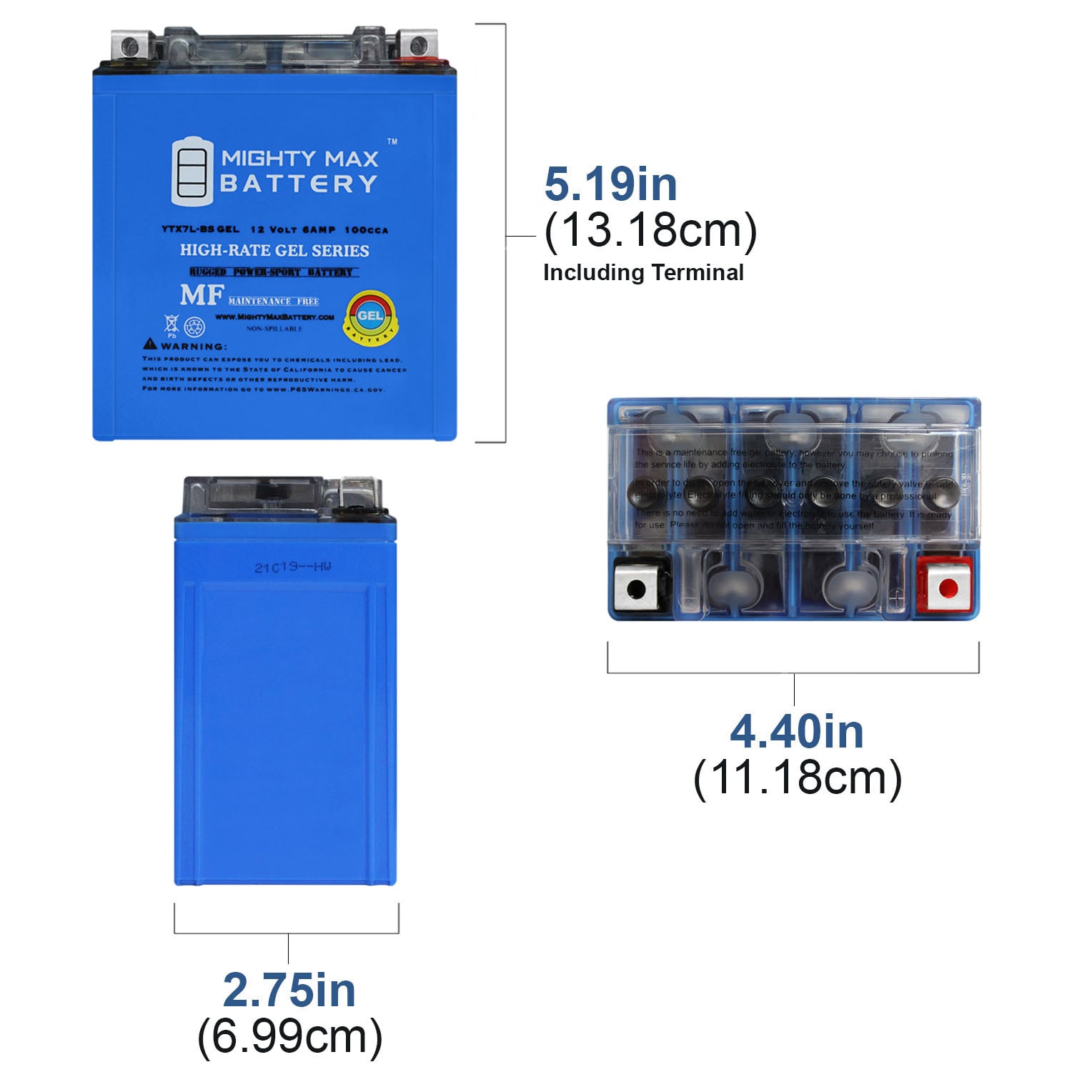 Mighty Max Battery MAX3987103 Device-Replacement-Batteries - View #4