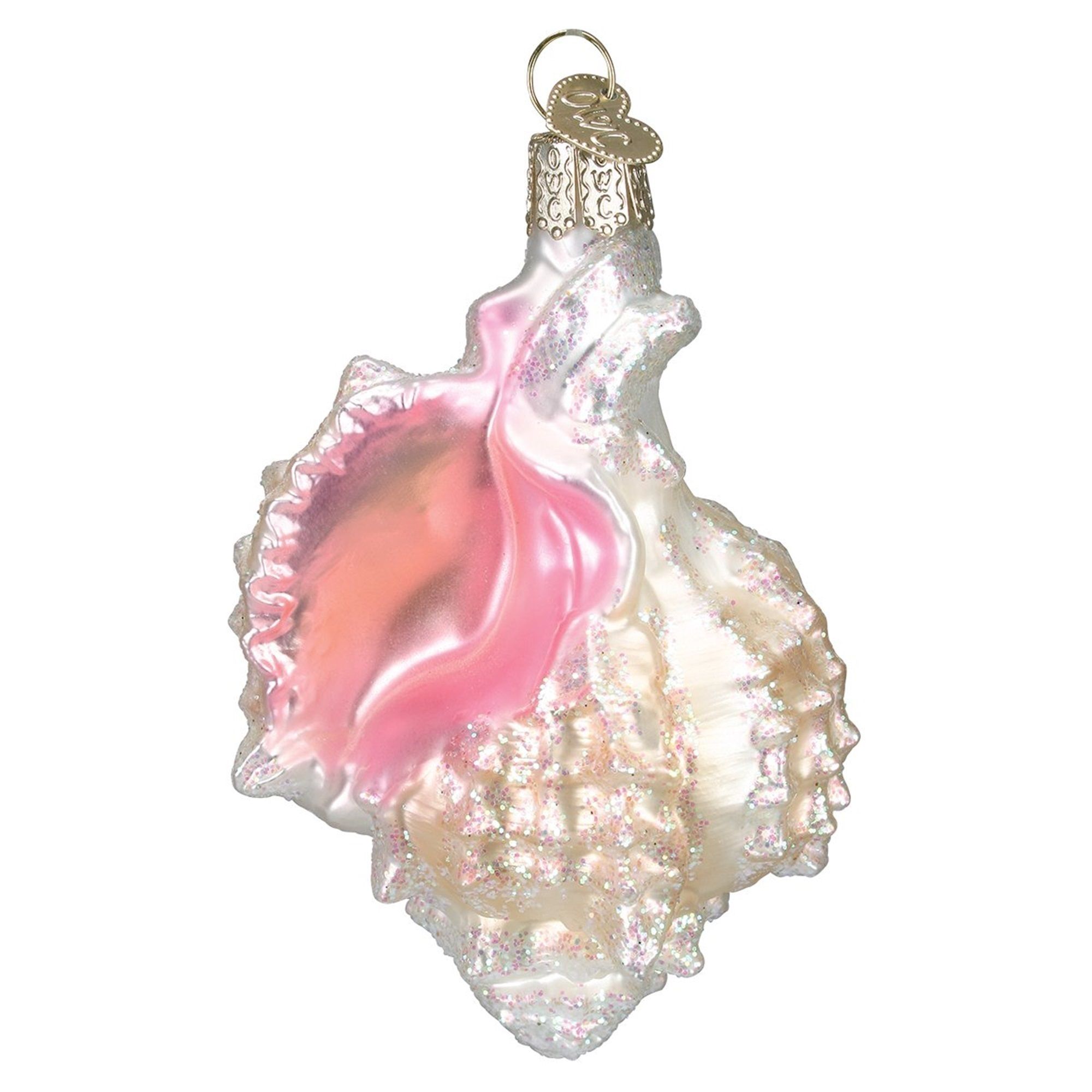 Old World Christmas 729343121776 Glass Blown Ornament - Mexican Seashell